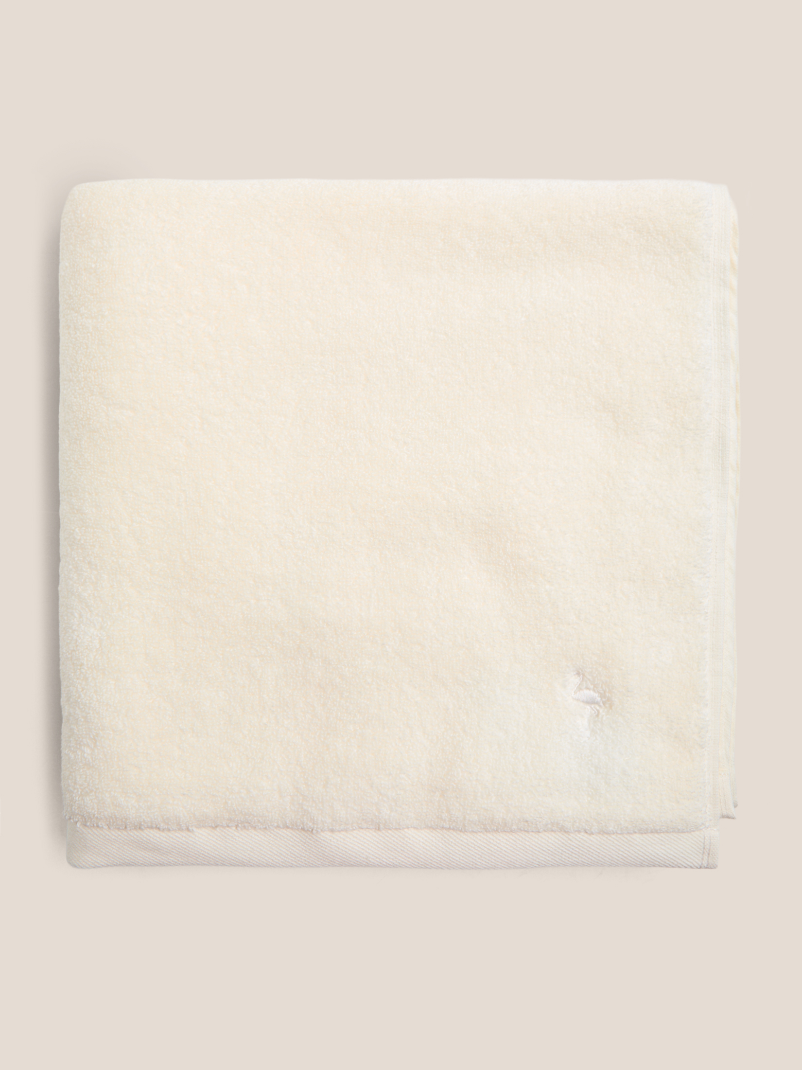 Махровое банное полотенце 70x140 MAISON DAVID 4720147, молочно-белый