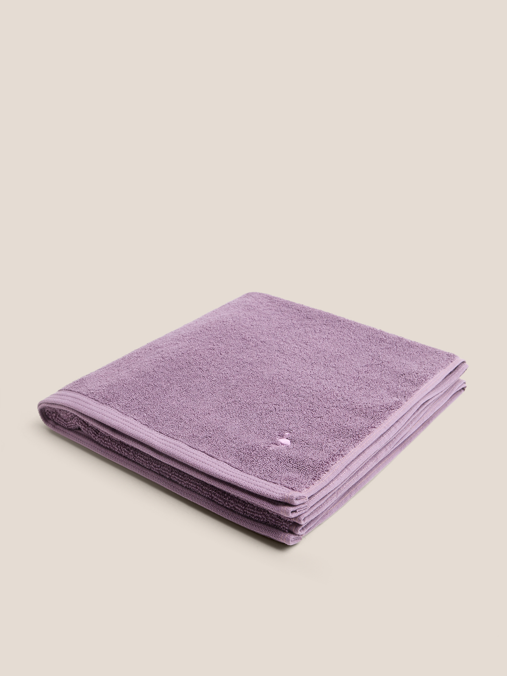 Махровое банное полотенце 70x140 MAISON DAVID 4691073, серо-фиолетовый