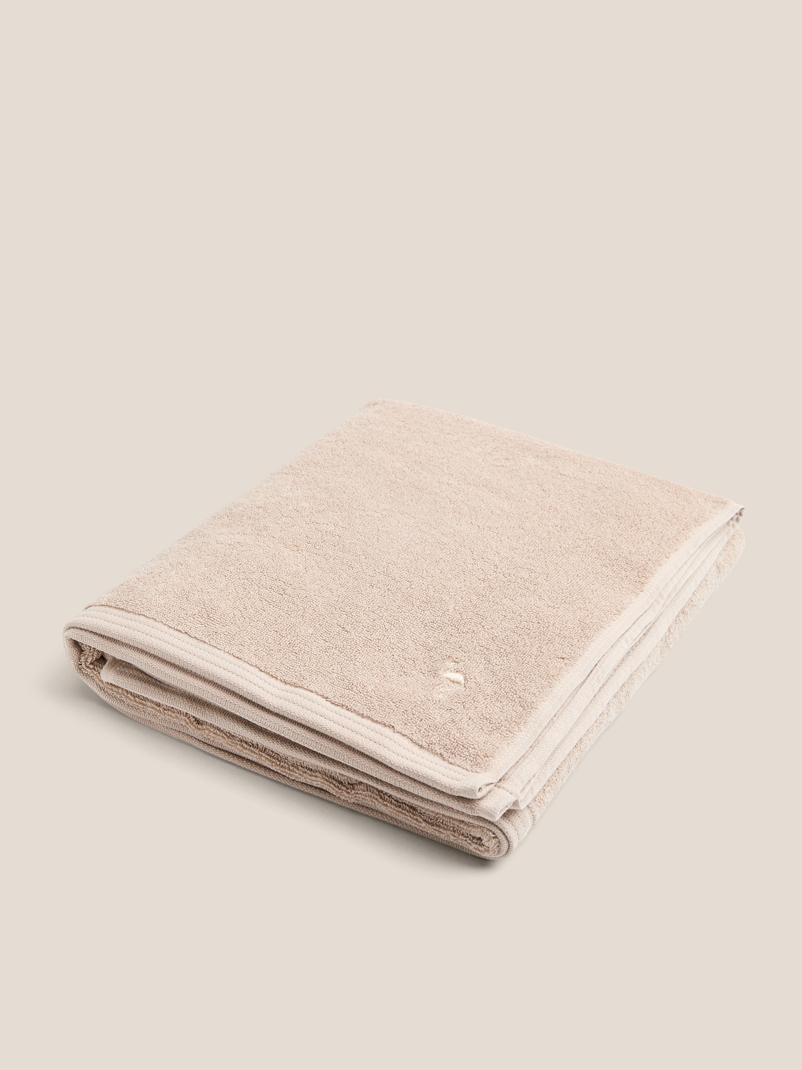 Махровое банное полотенце 100x150 MAISON DAVID 4691184, пыльно-бежевый