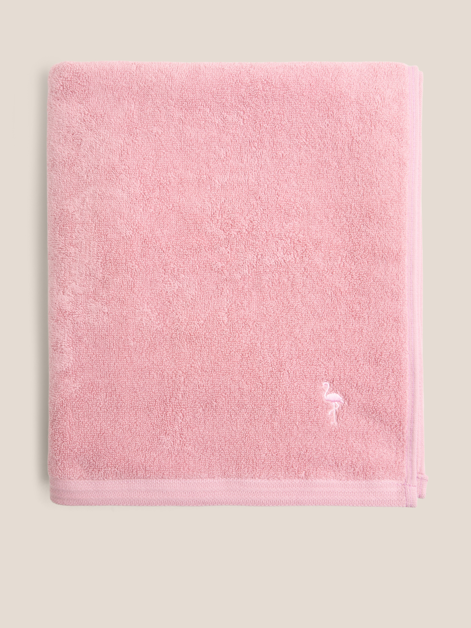Махровое банное полотенце 100x150 MAISON DAVID 4691201, пыльно-розовый