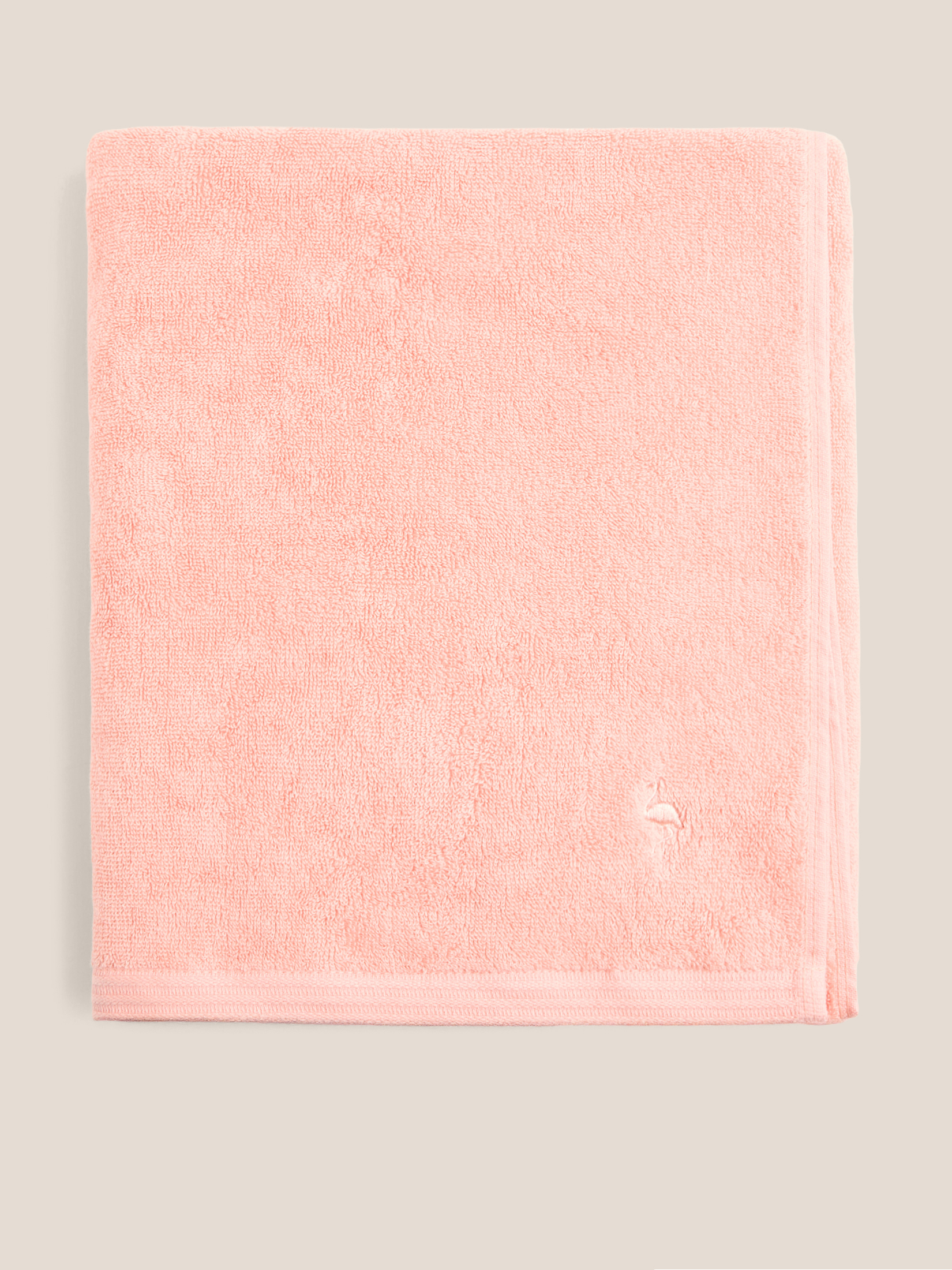 Махровое банное полотенце 100x150 MAISON DAVID 4691199, персиковый
