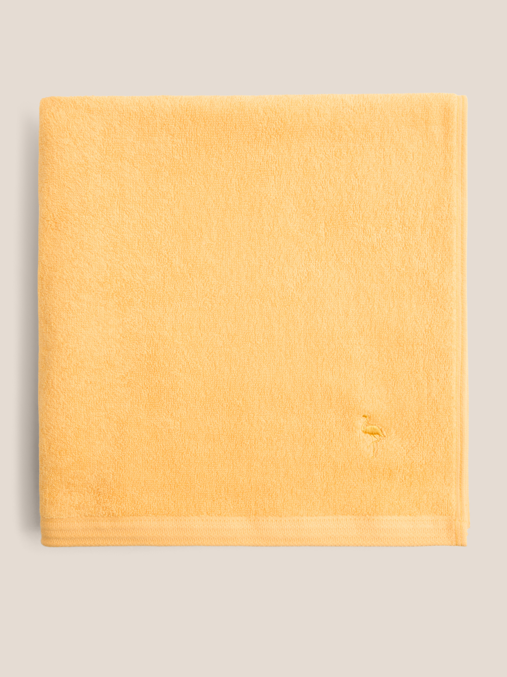 Махровое банное полотенце 70x140 MAISON DAVID 4691066, лимонный