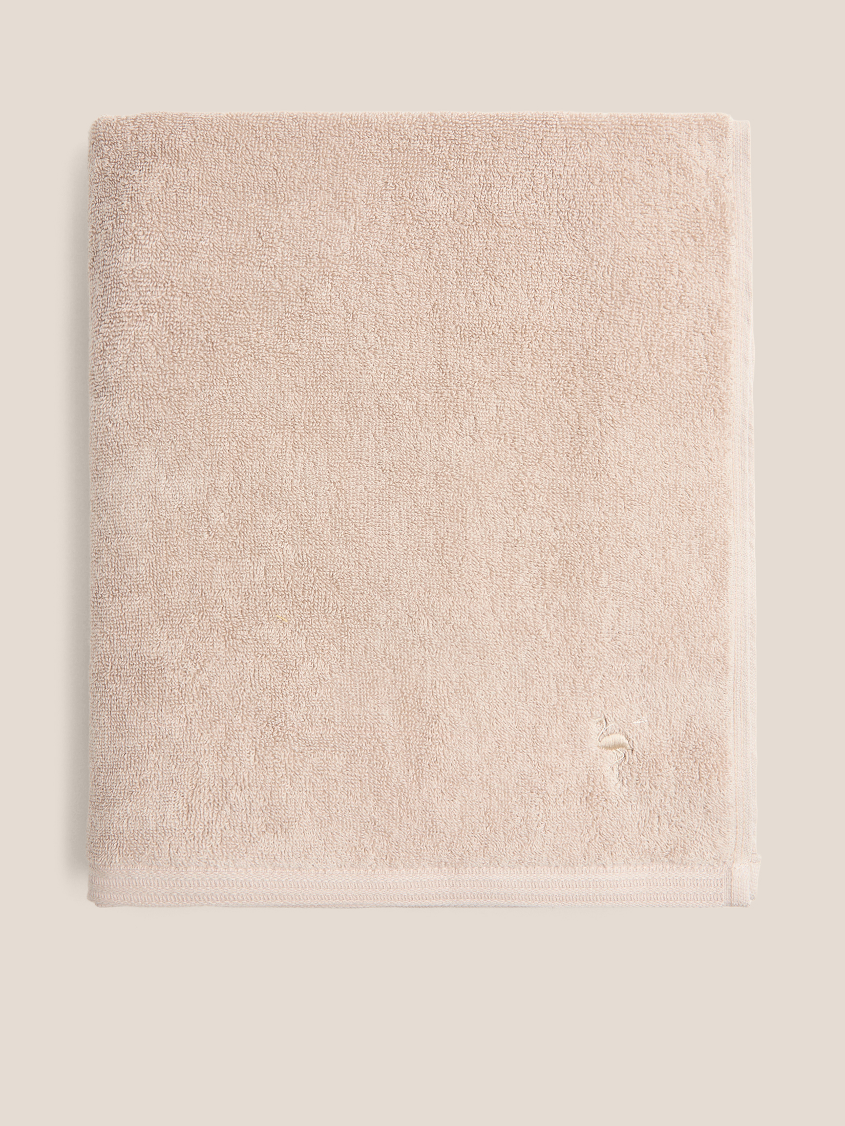 Махровое банное полотенце 100x150 MAISON DAVID 4691184, пыльно-бежевый