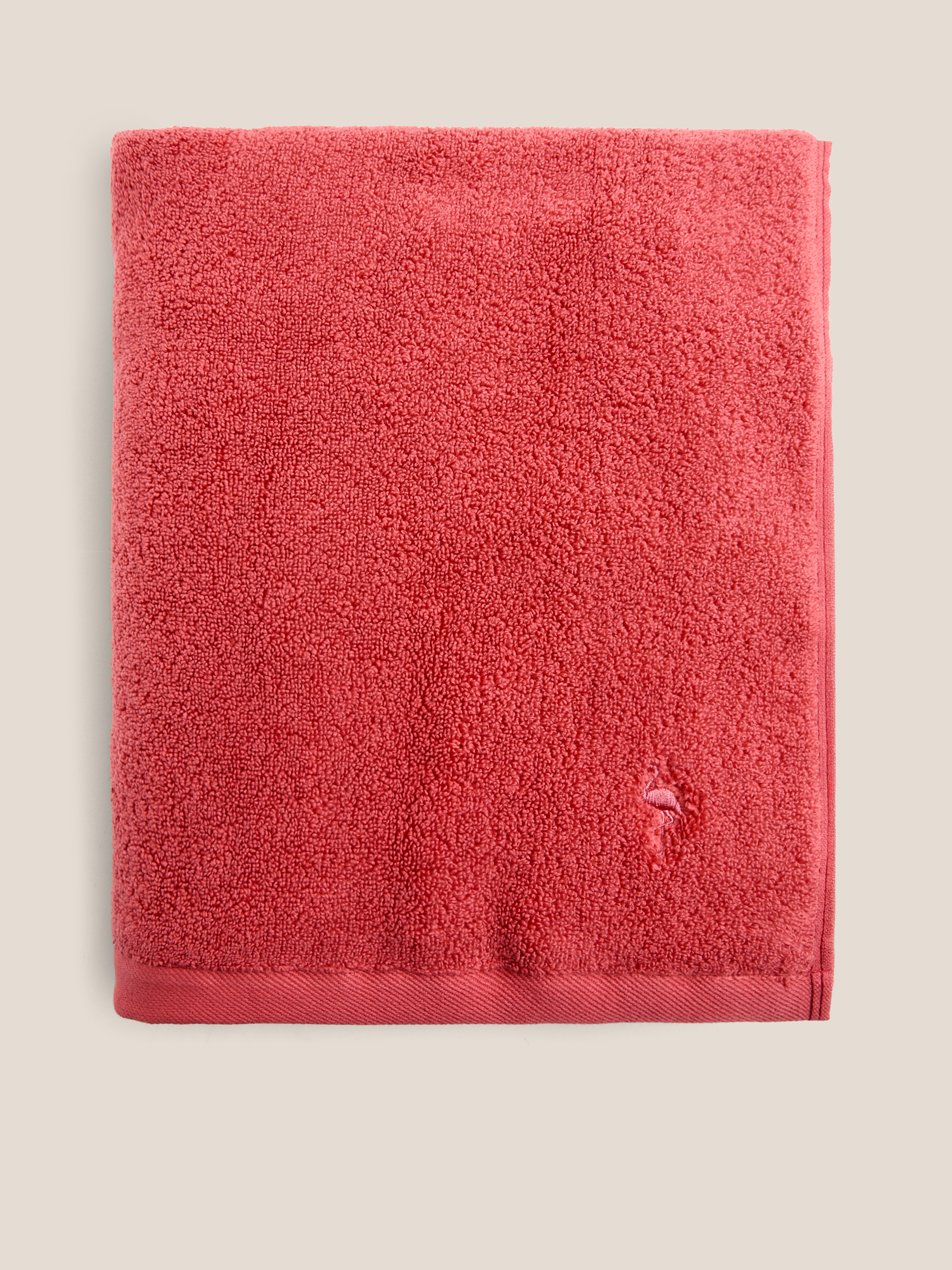 Махровое банное полотенце 100x150 MAISON DAVID 4720263, красный