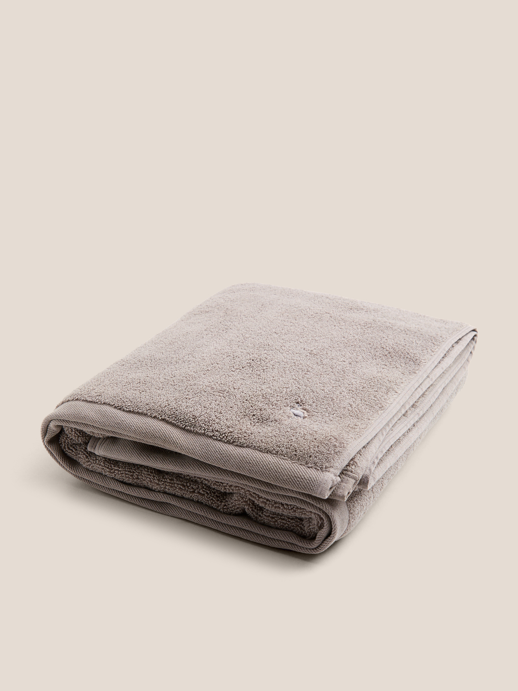 Махровое банное полотенце 100x150 MAISON DAVID 4720281, коричнево-серый