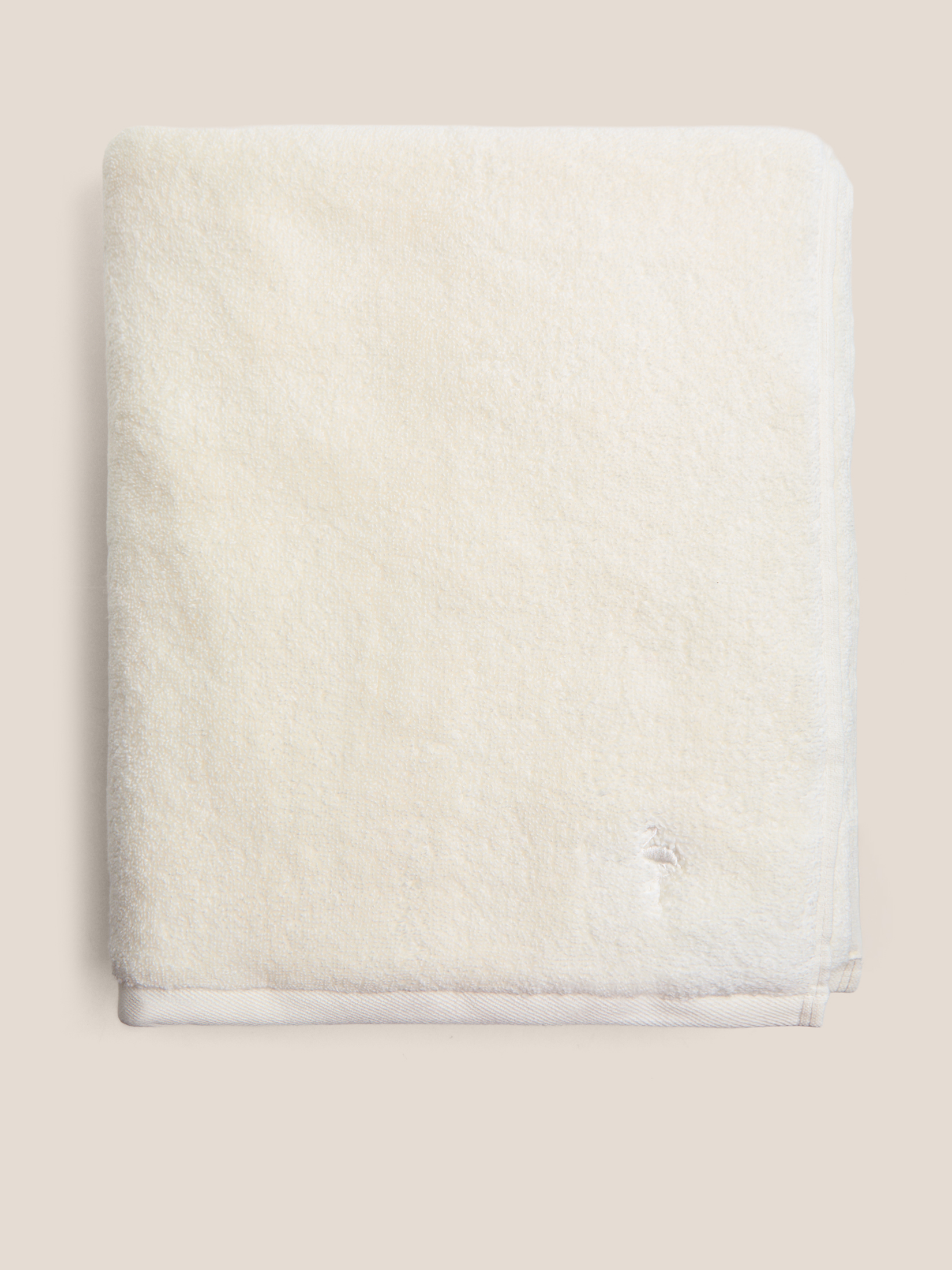 Махровое банное полотенце 100x150 MAISON DAVID 4720221, молочно-белый