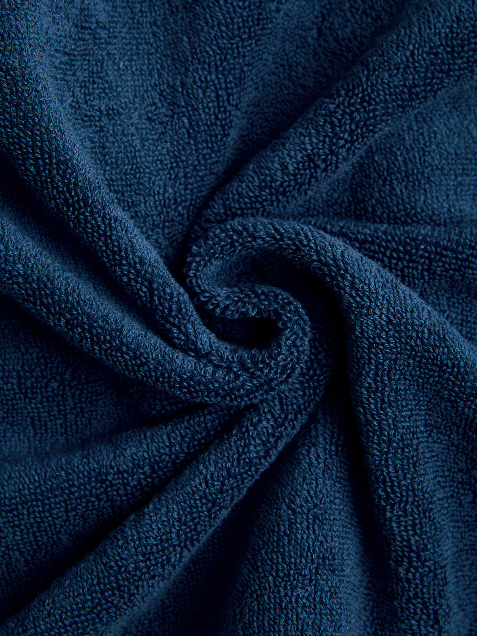 Махровое полотенце-покрывало 100x180 MAISON DAVID 4691287, темно-синий