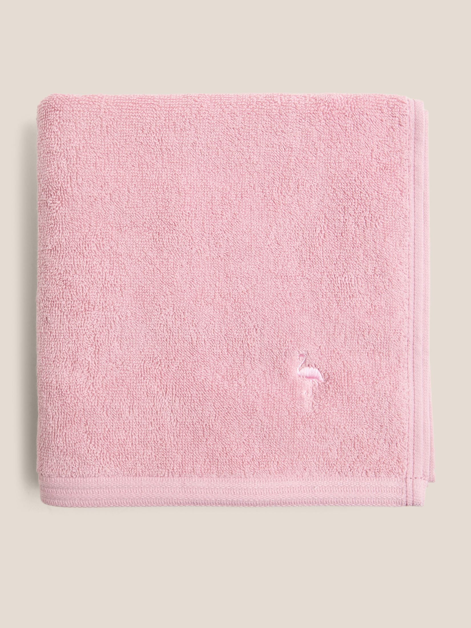 Махровое банное полотенце 50x100 MAISON DAVID 4690689, пыльно-розовый