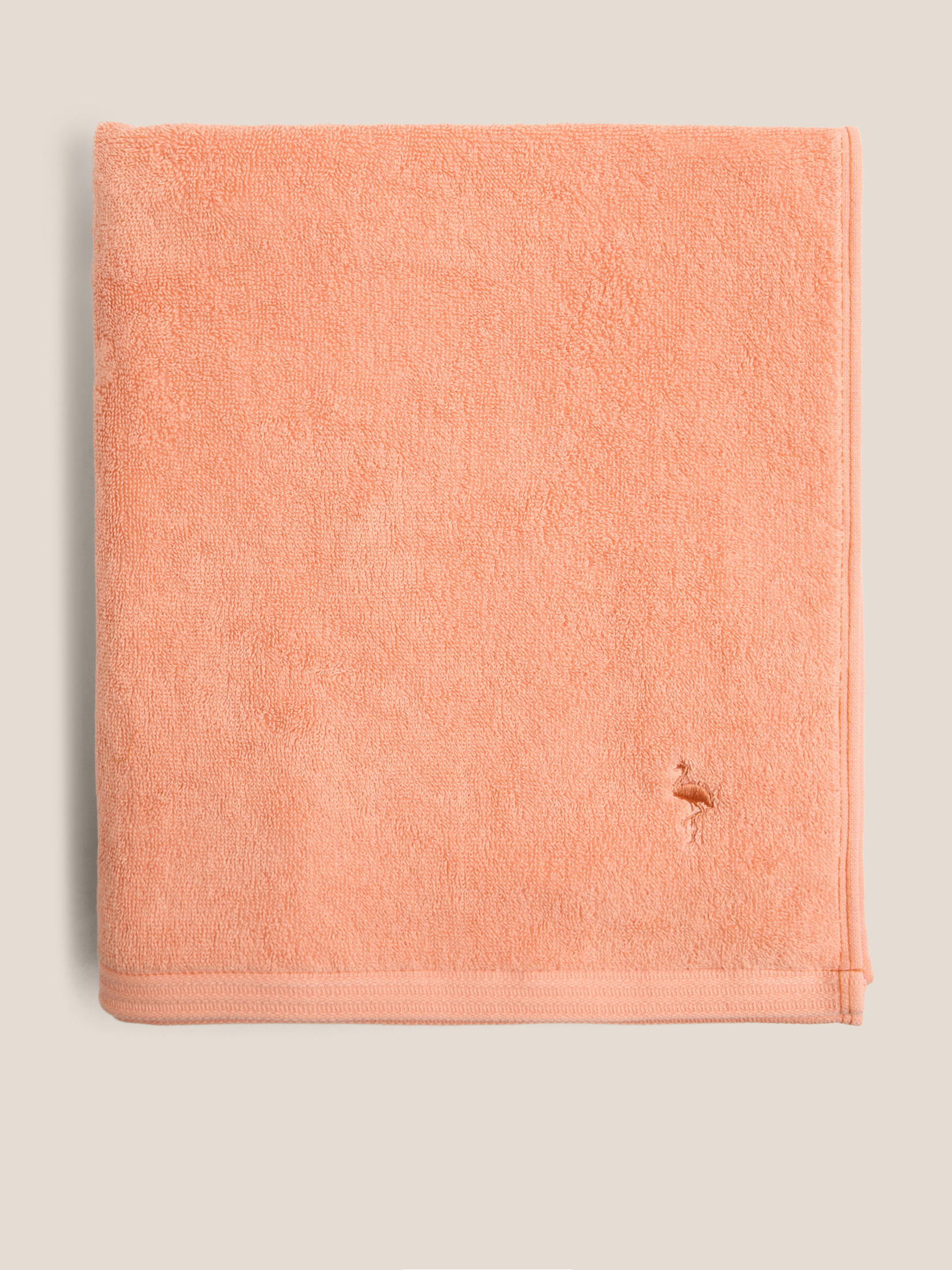 Махровое банное полотенце 100x150 MAISON DAVID 4691214, апельсиновый