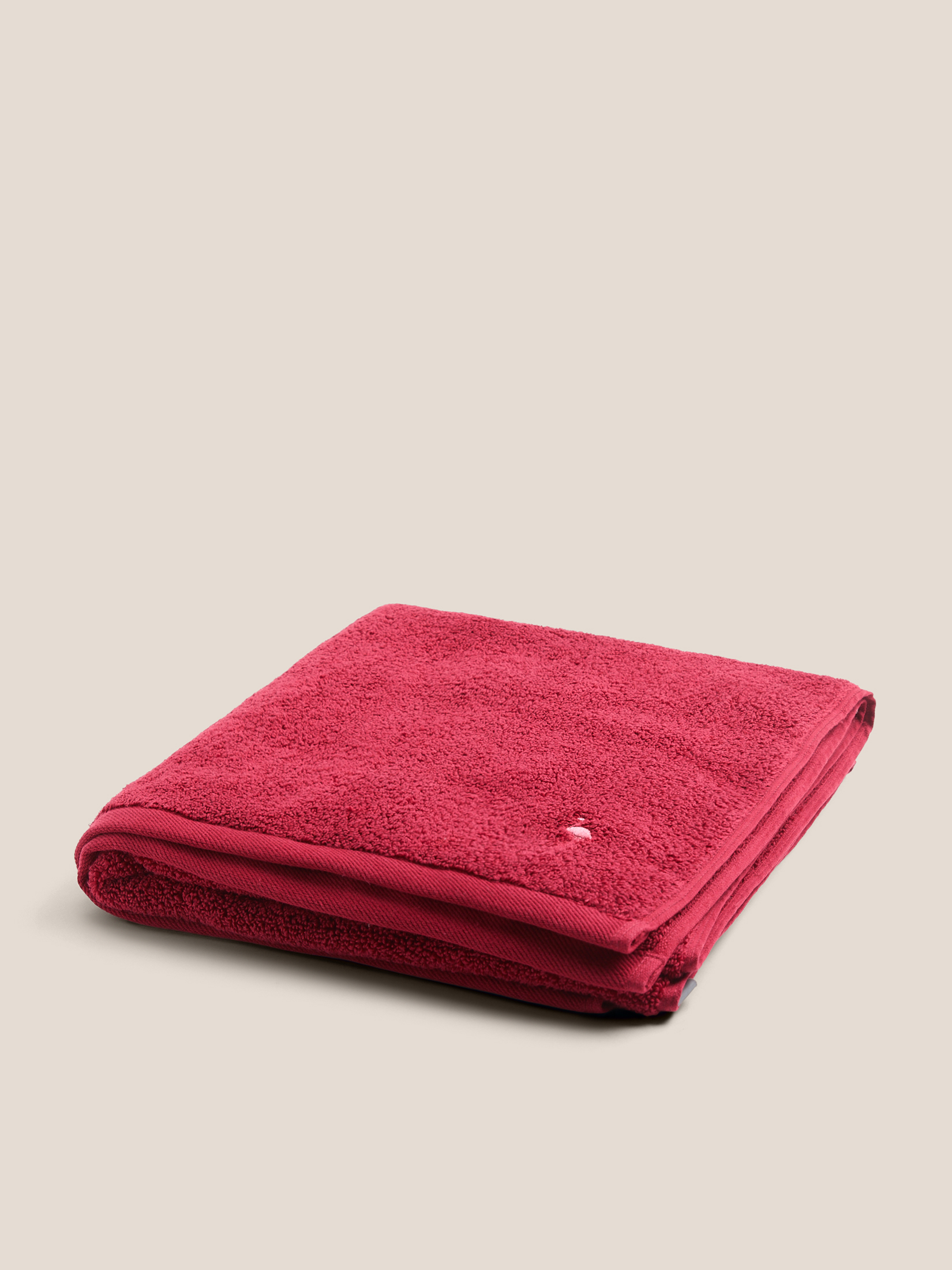 Махровое банное полотенце 70x140 MAISON DAVID 4720194, вишневый