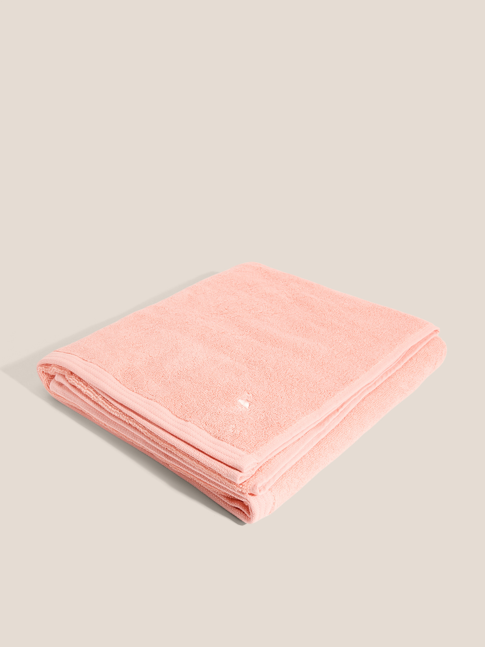 Махровое банное полотенце 100x150 MAISON DAVID 4691199, персиковый