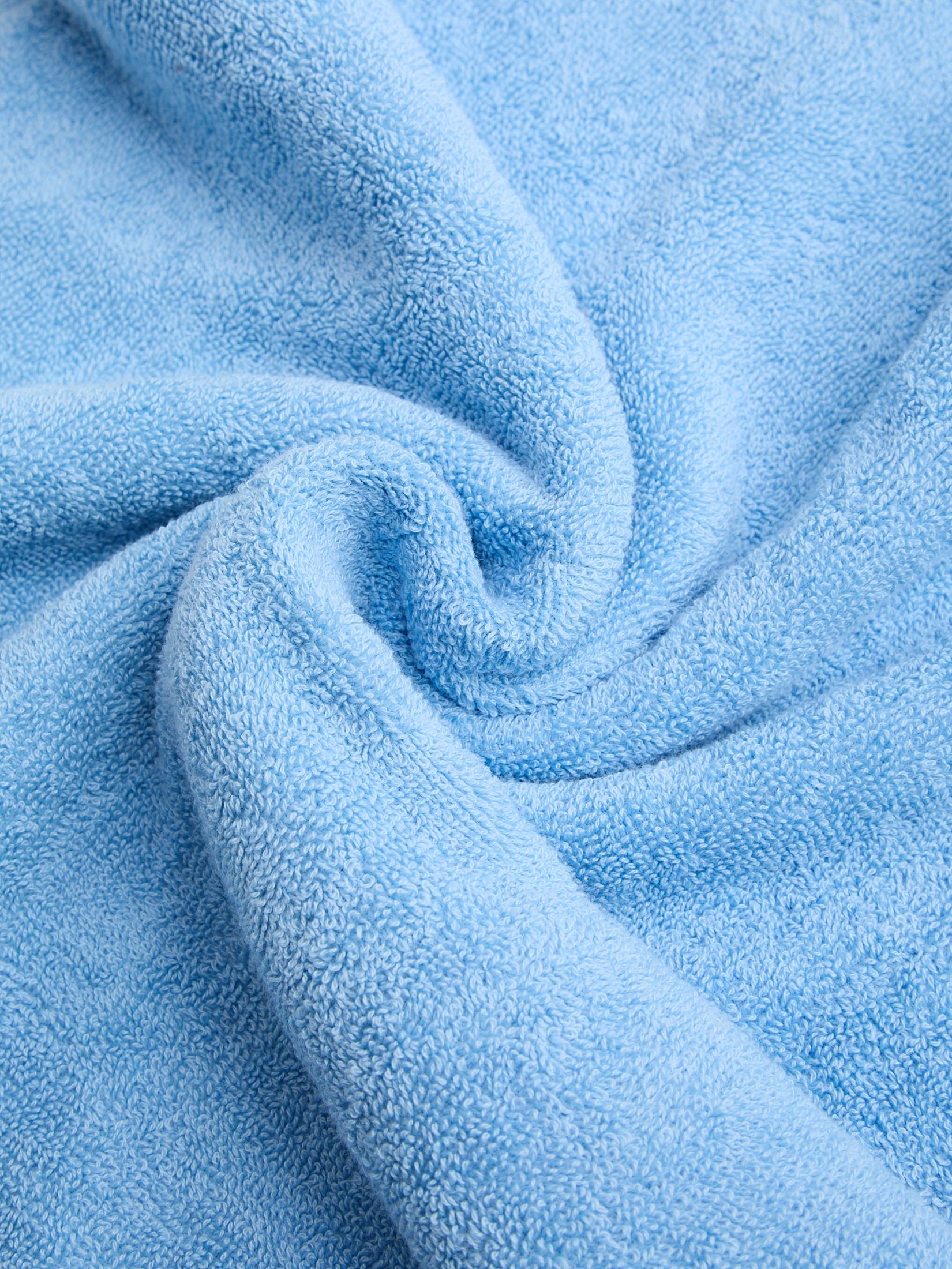 Махровое полотенце для лица и рук 50x100 MAISON DAVID 4690802, голубой