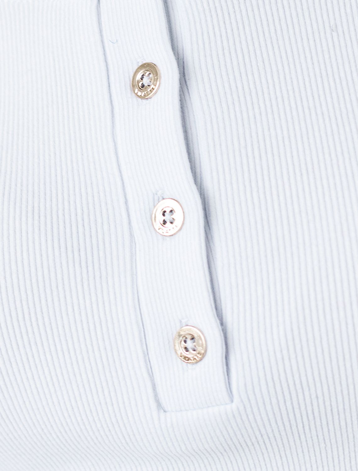 Ст.цена 1450р Футболка из трикотажа в широкий рубчик D49.065 белый