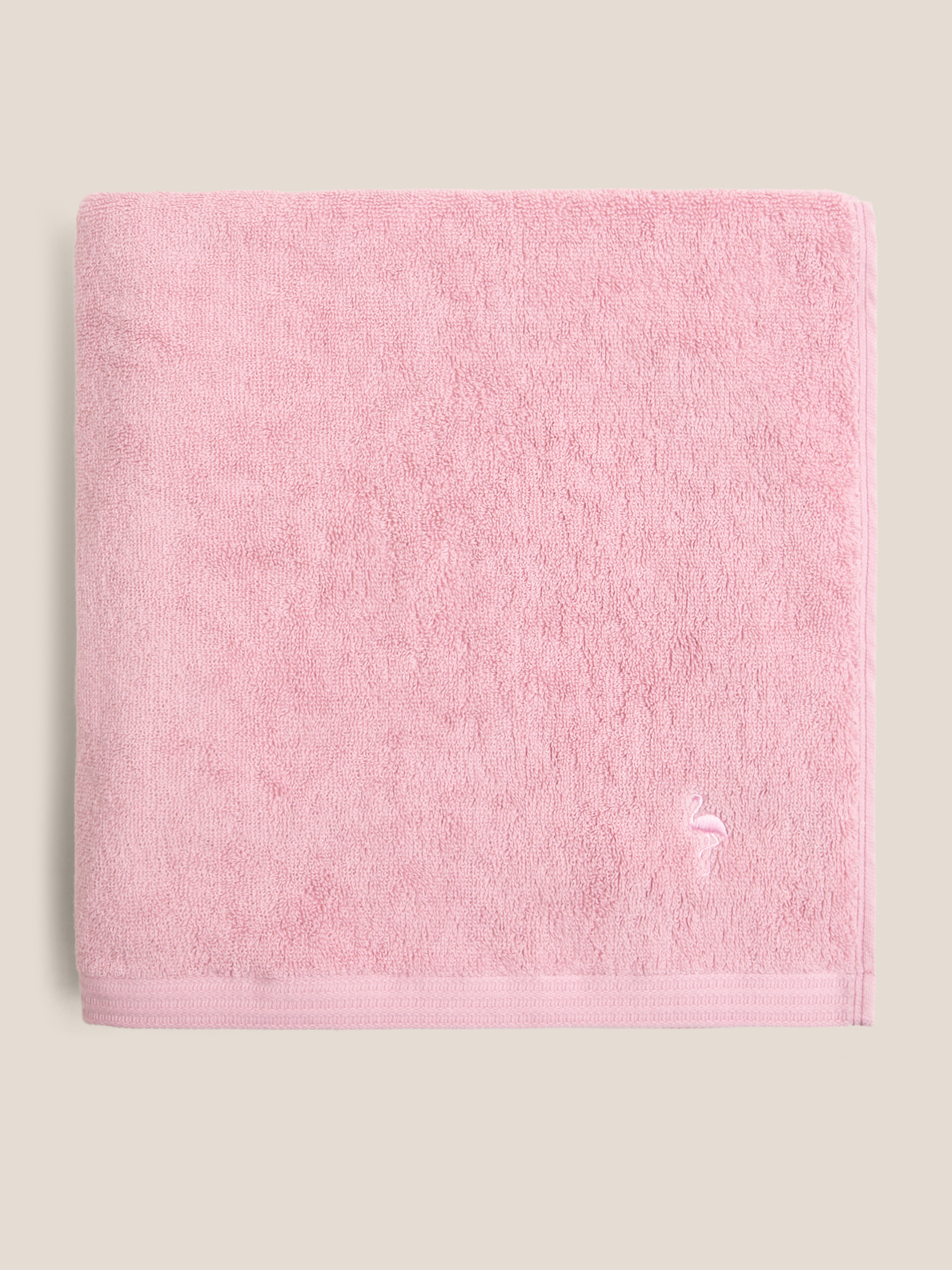 Махровое банное полотенце 70x140 MAISON DAVID 4691079, пыльно-розовый