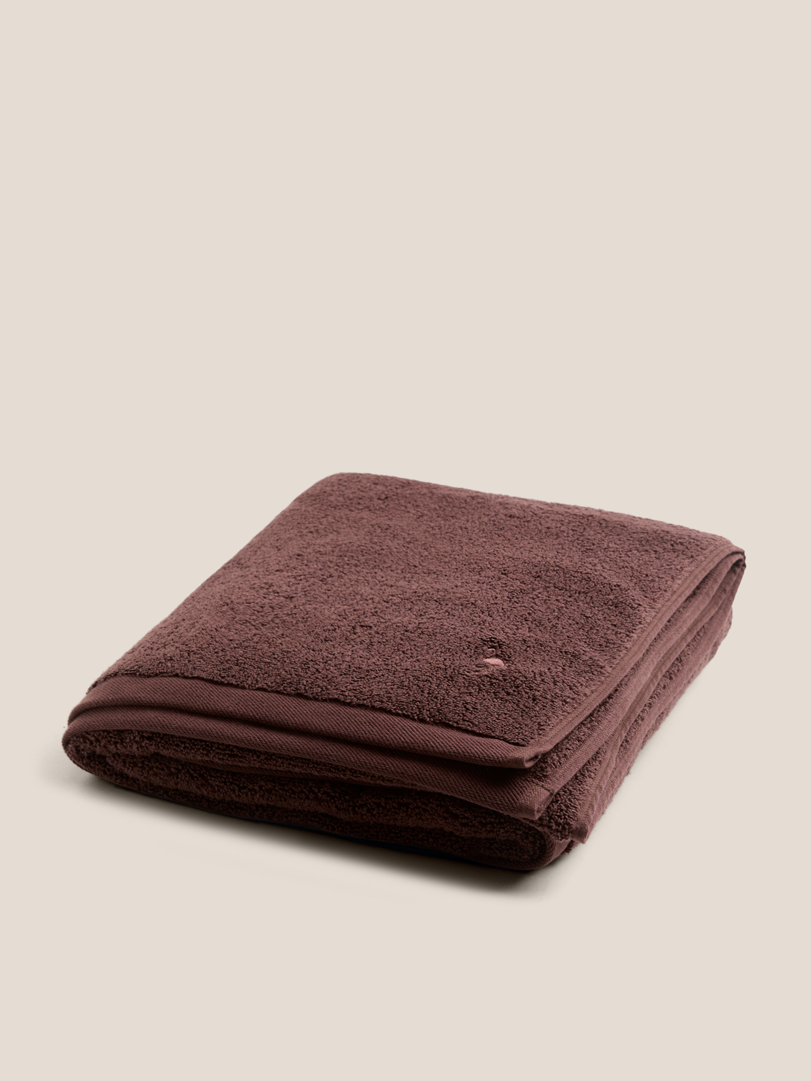 Махровое банное полотенце 100x150 MAISON DAVID 4720231, шоколадный