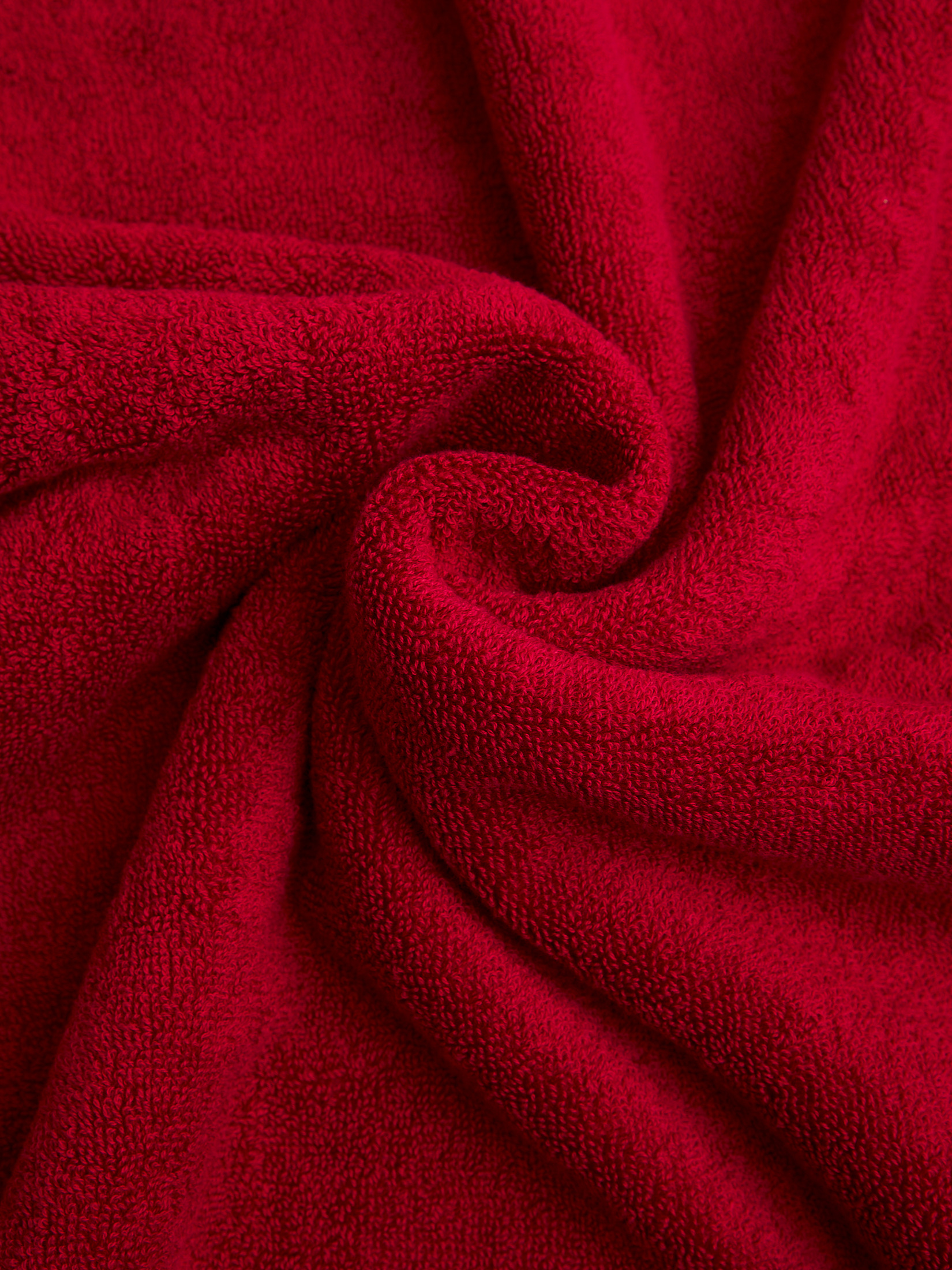 Махровое полотенце-покрывало 100x180 MAISON DAVID 4691375, вишневый