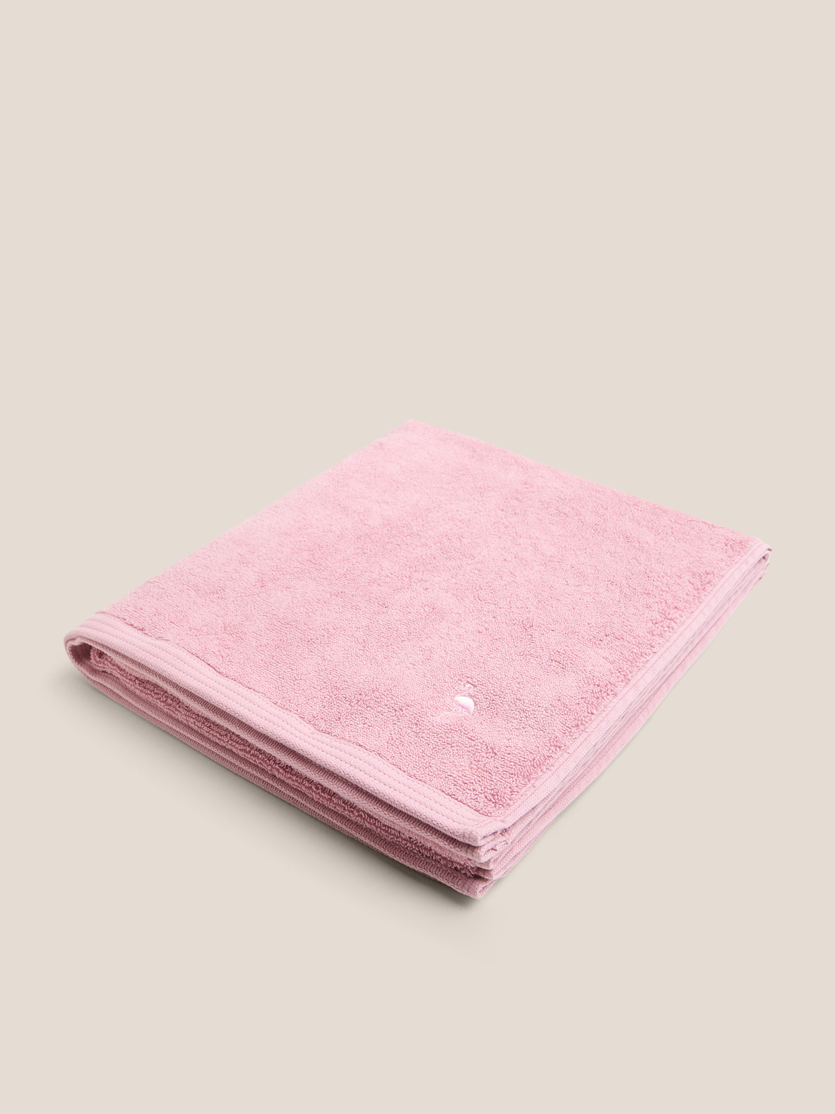 Махровое банное полотенце 70x140 MAISON DAVID 4691079, пыльно-розовый