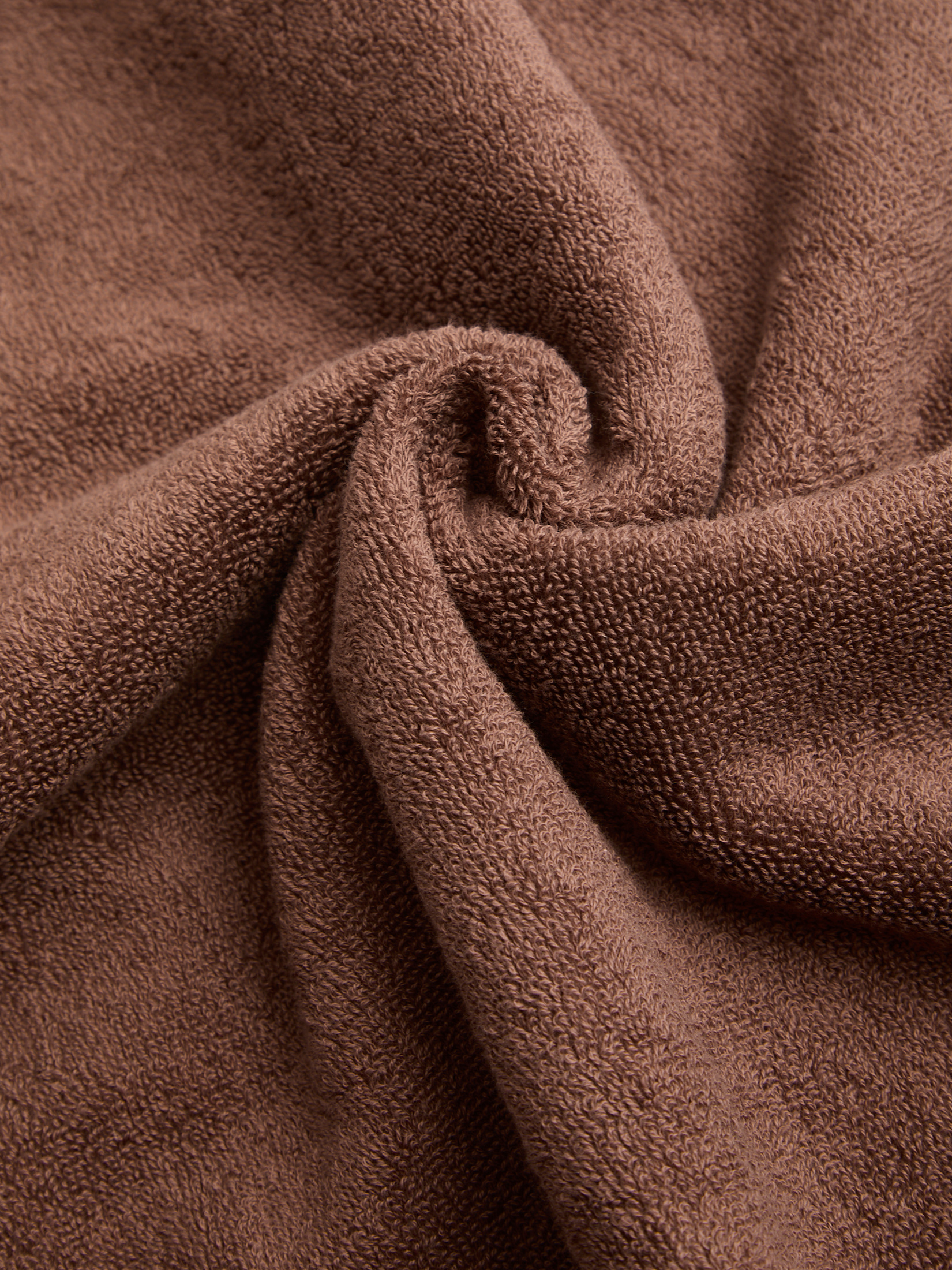 Махровое банное полотенце 70x140 MAISON DAVID 4690870, пыльно-коричневый