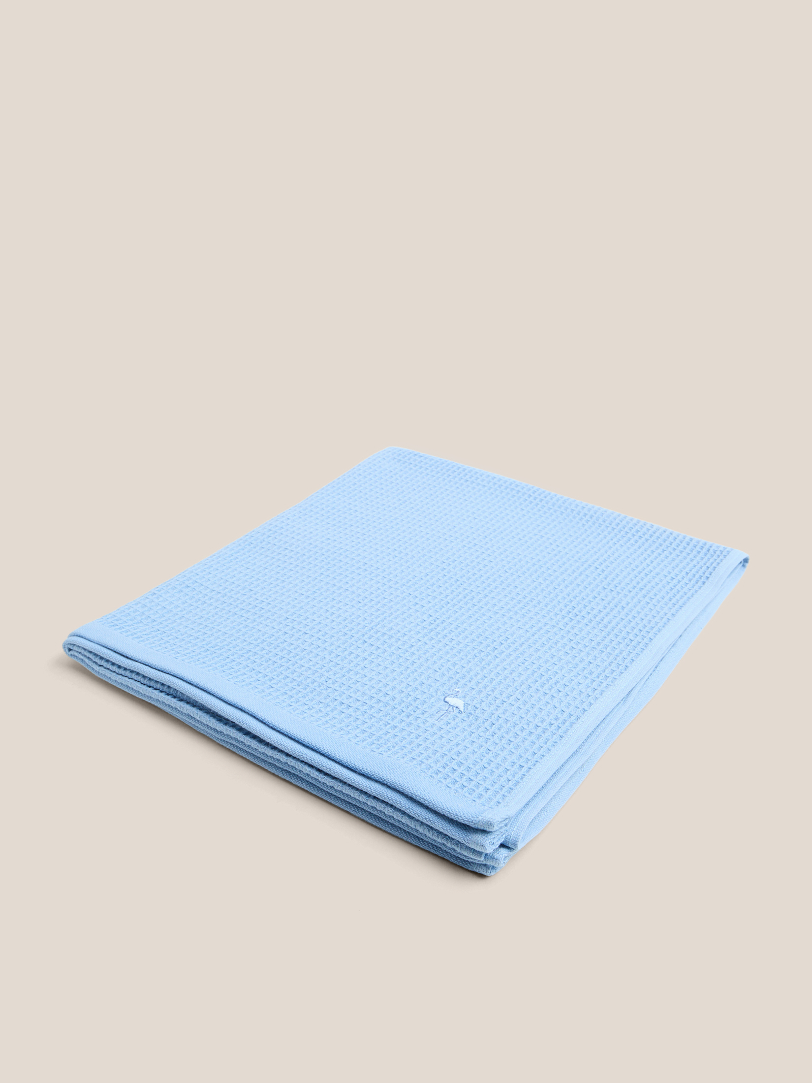 Вафельное банное полотенце 70x140 MAISON DAVID 4690282, голубой