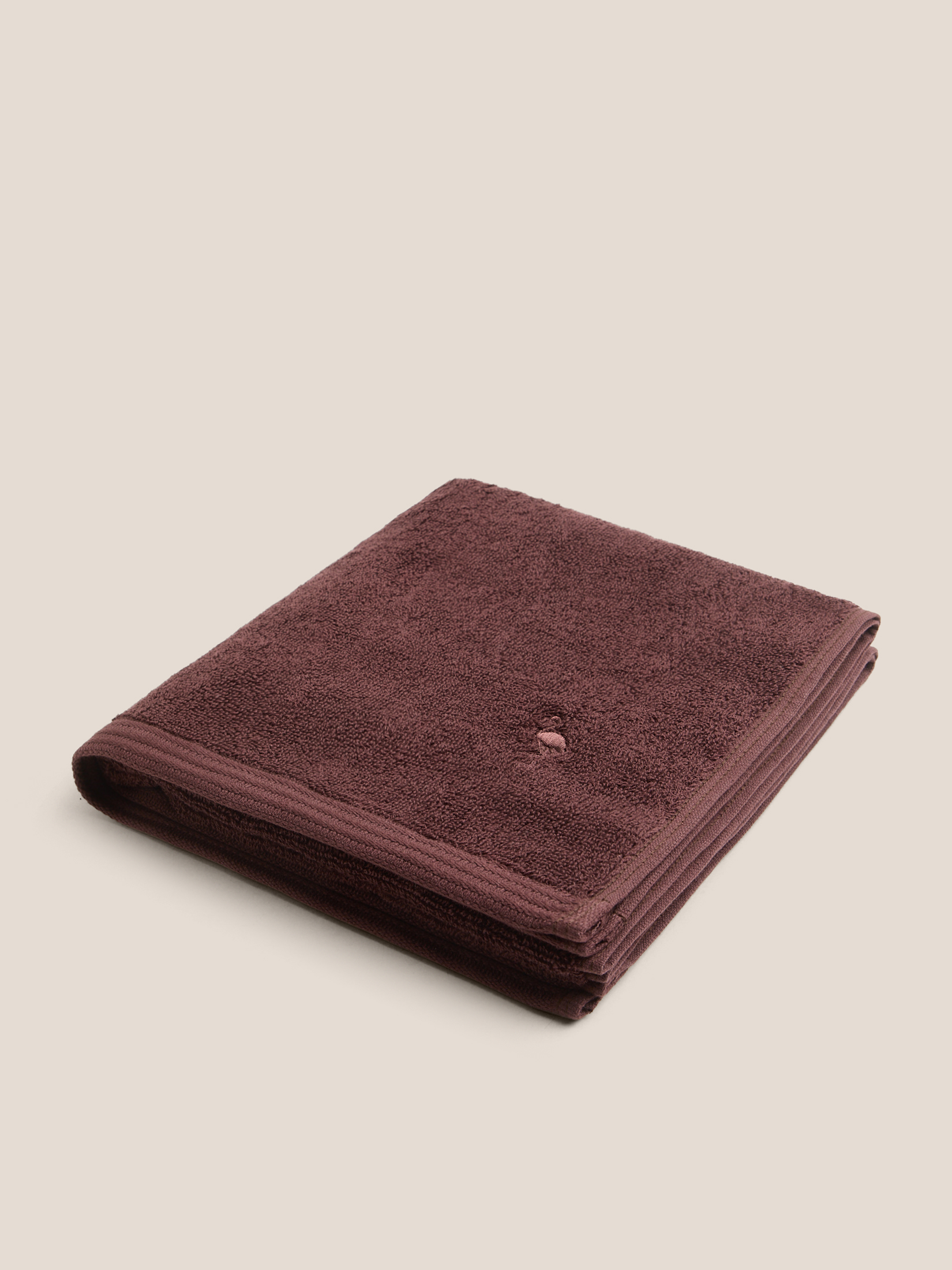 Махровое банное полотенце 50x100 MAISON DAVID 4690619, шоколадный