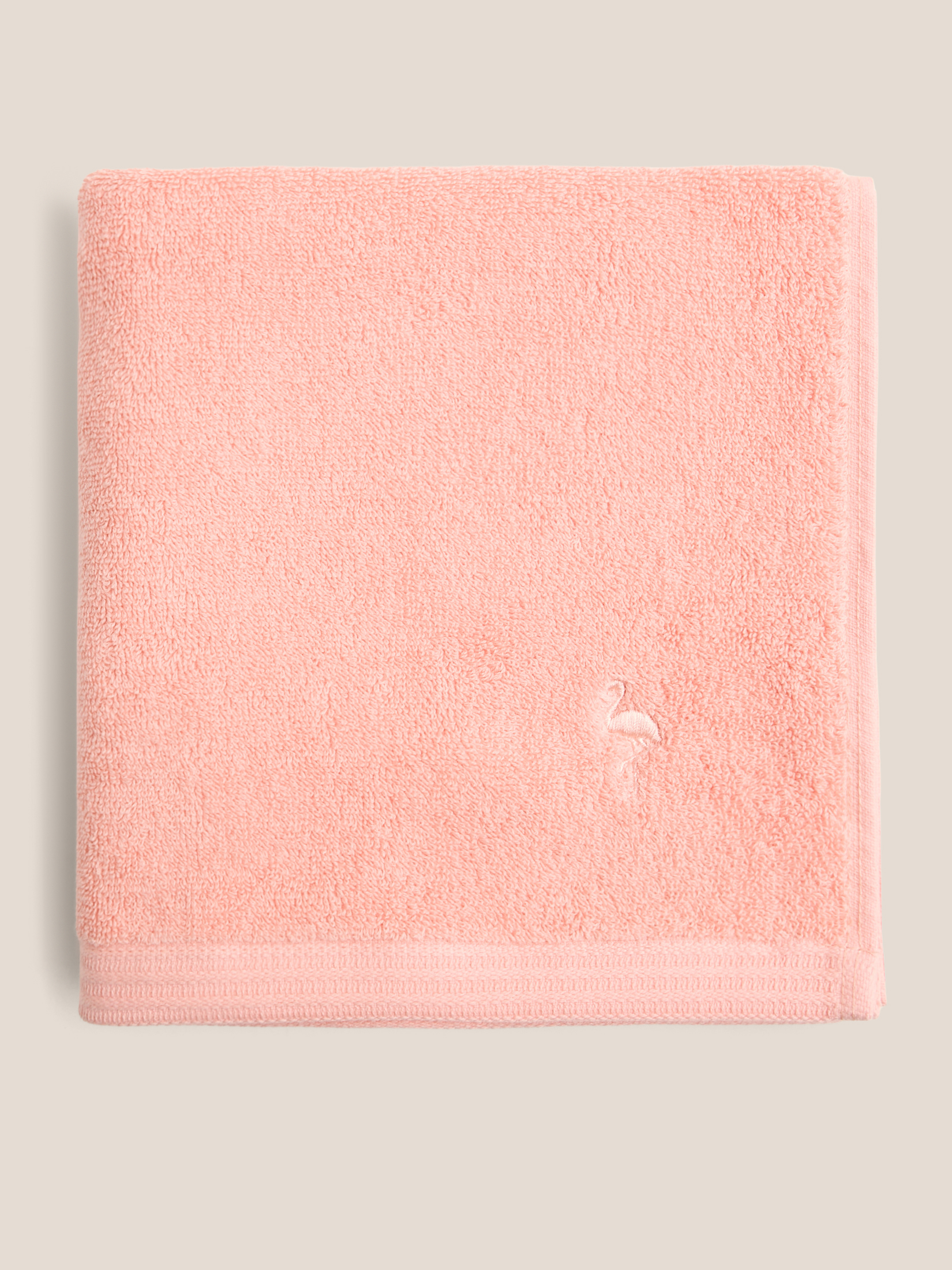 Махровое банное полотенце 50x100 MAISON DAVID 4690685, персиковый
