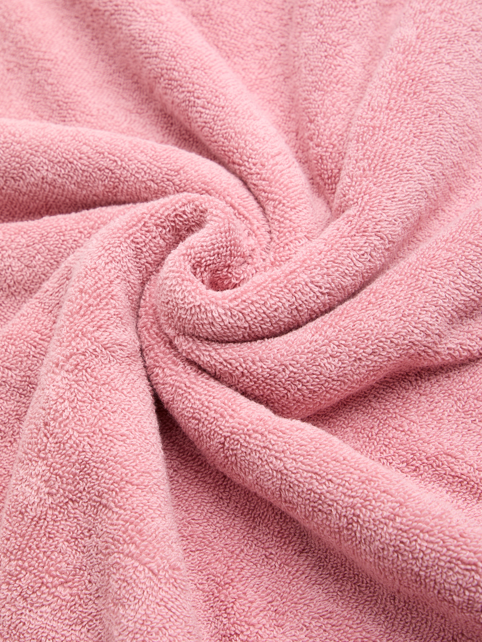 Махровое банное полотенце 100x150 MAISON DAVID 4691201, пыльно-розовый