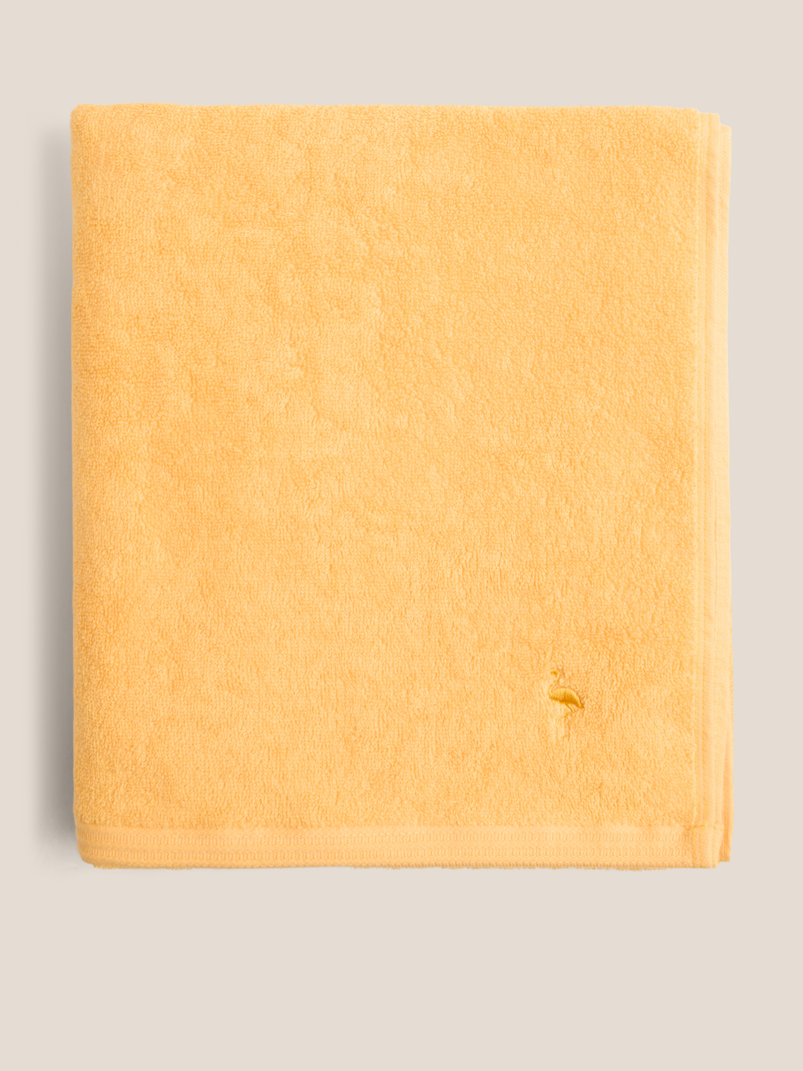 Махровое банное полотенце 100x150 MAISON DAVID 4691188, лимонный