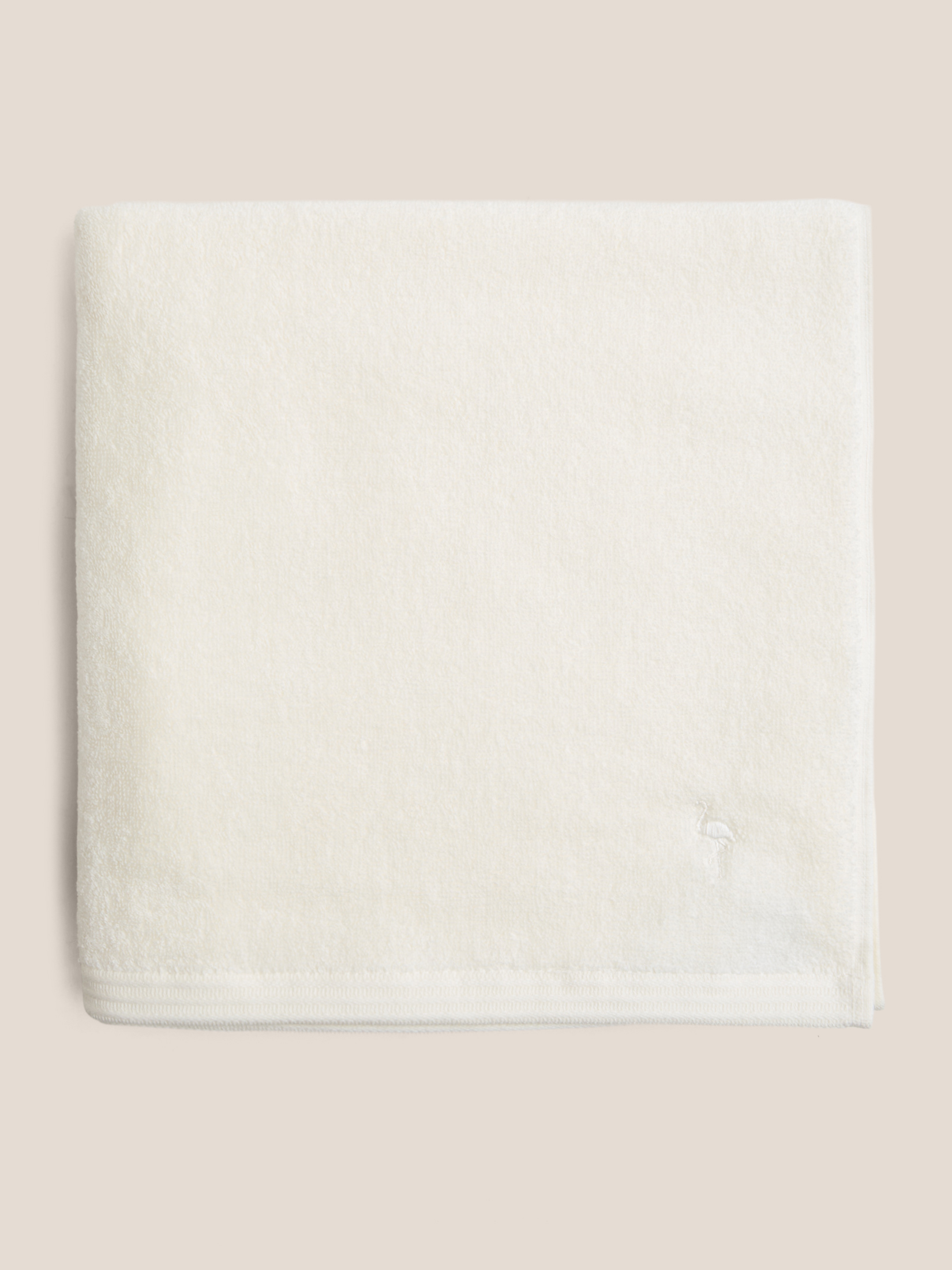 Махровое банное полотенце 70x140 MAISON DAVID 4691057, молочно-белый