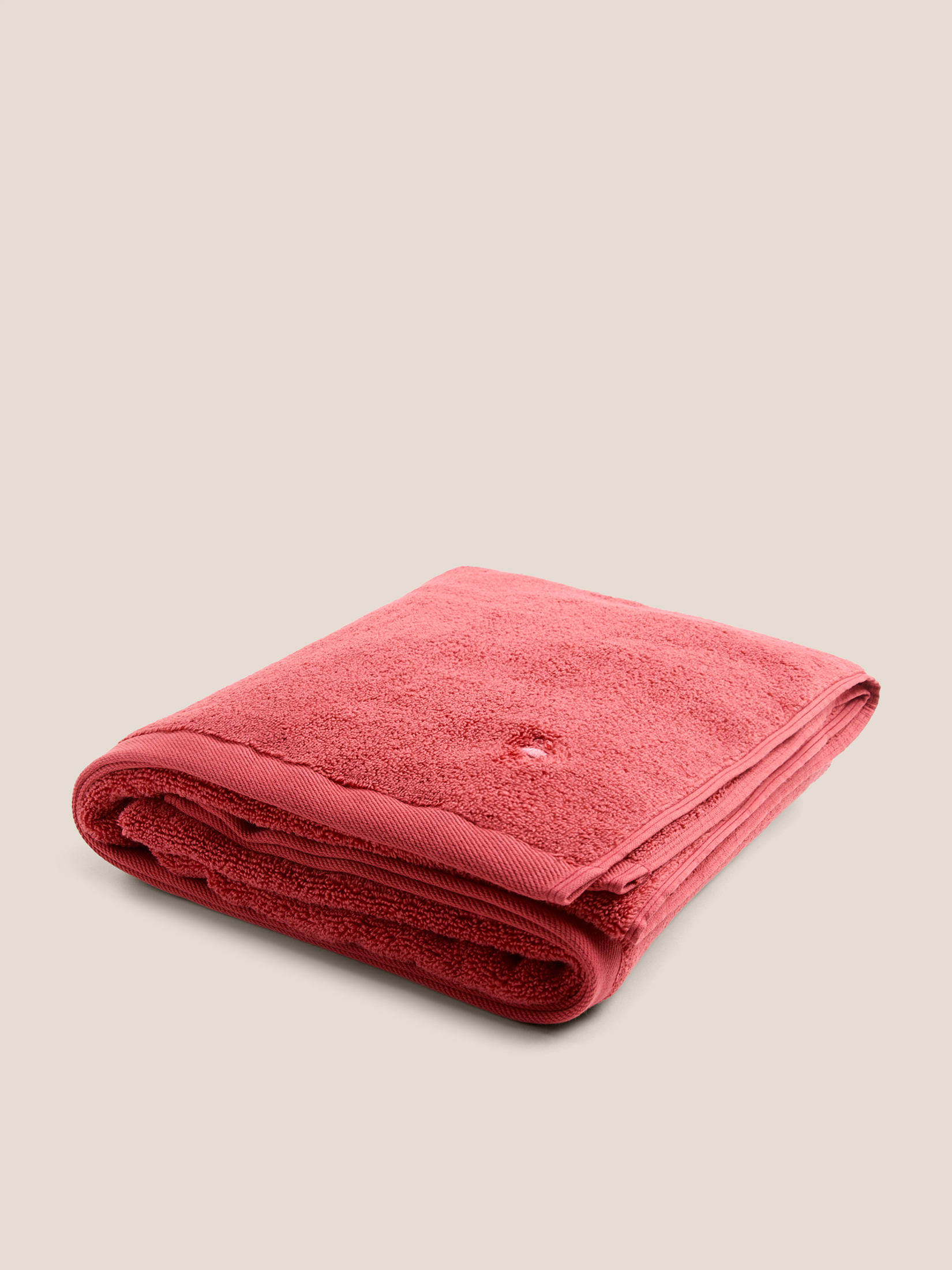 Махровое банное полотенце 100x150 MAISON DAVID 4720263, красный