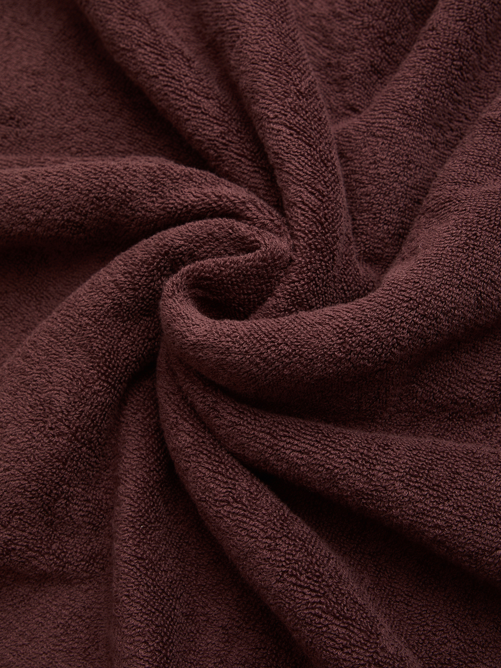 Махровое полотенце-покрывало 100x180 MAISON DAVID 4691264, шоколадный