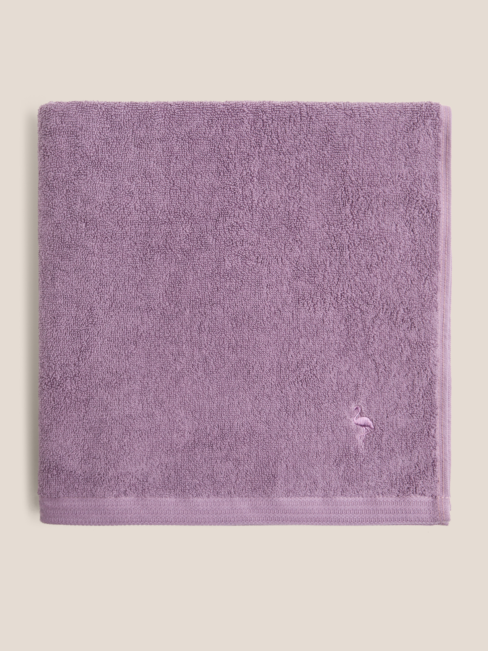 Махровое банное полотенце 70x140 MAISON DAVID 4691073, серо-фиолетовый