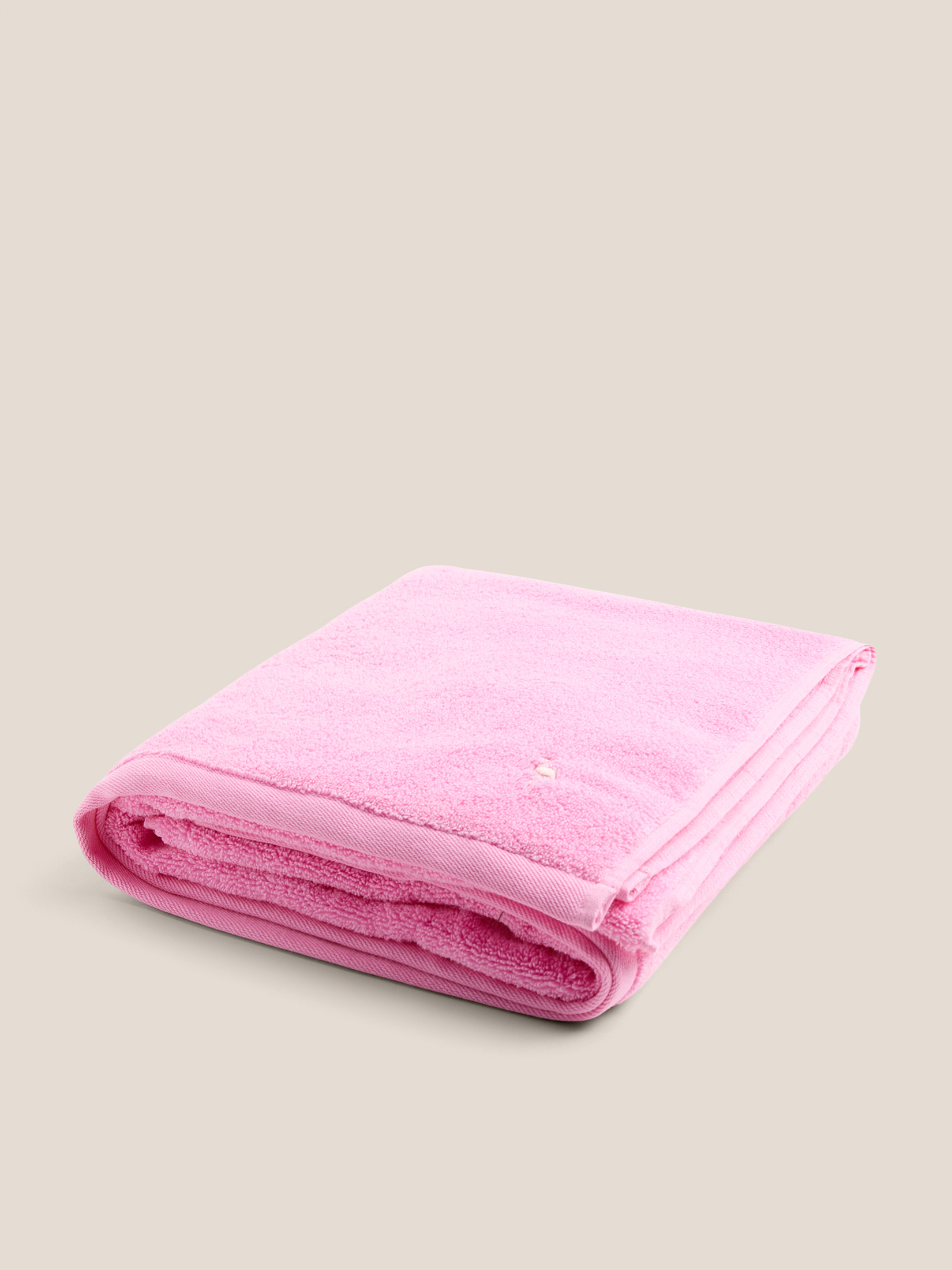 Махровое банное полотенце 100x150 MAISON DAVID 4720252, ярко-розовый