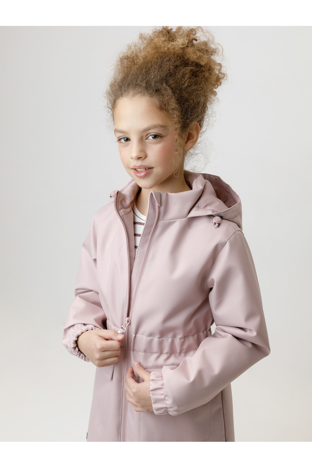 Crockid Пальто ВК 32152/26/8 УЗГ розово-бежевый Crockid