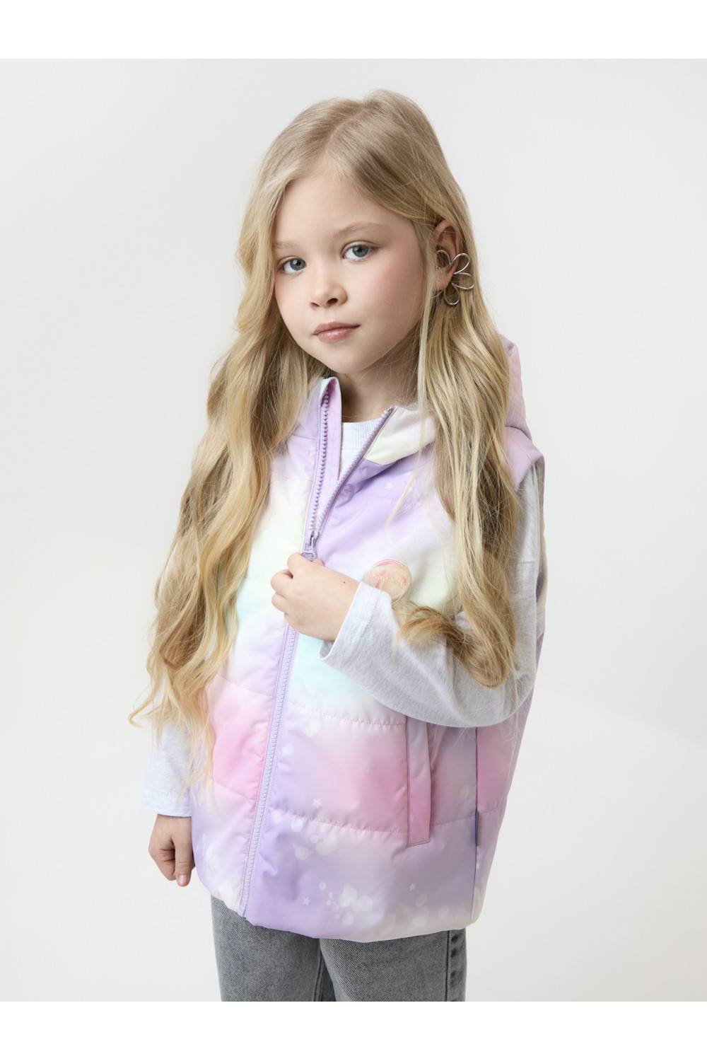 Crockid Жилет ВК 35019/н/1 ГР (128-152) разноцветный Crockid