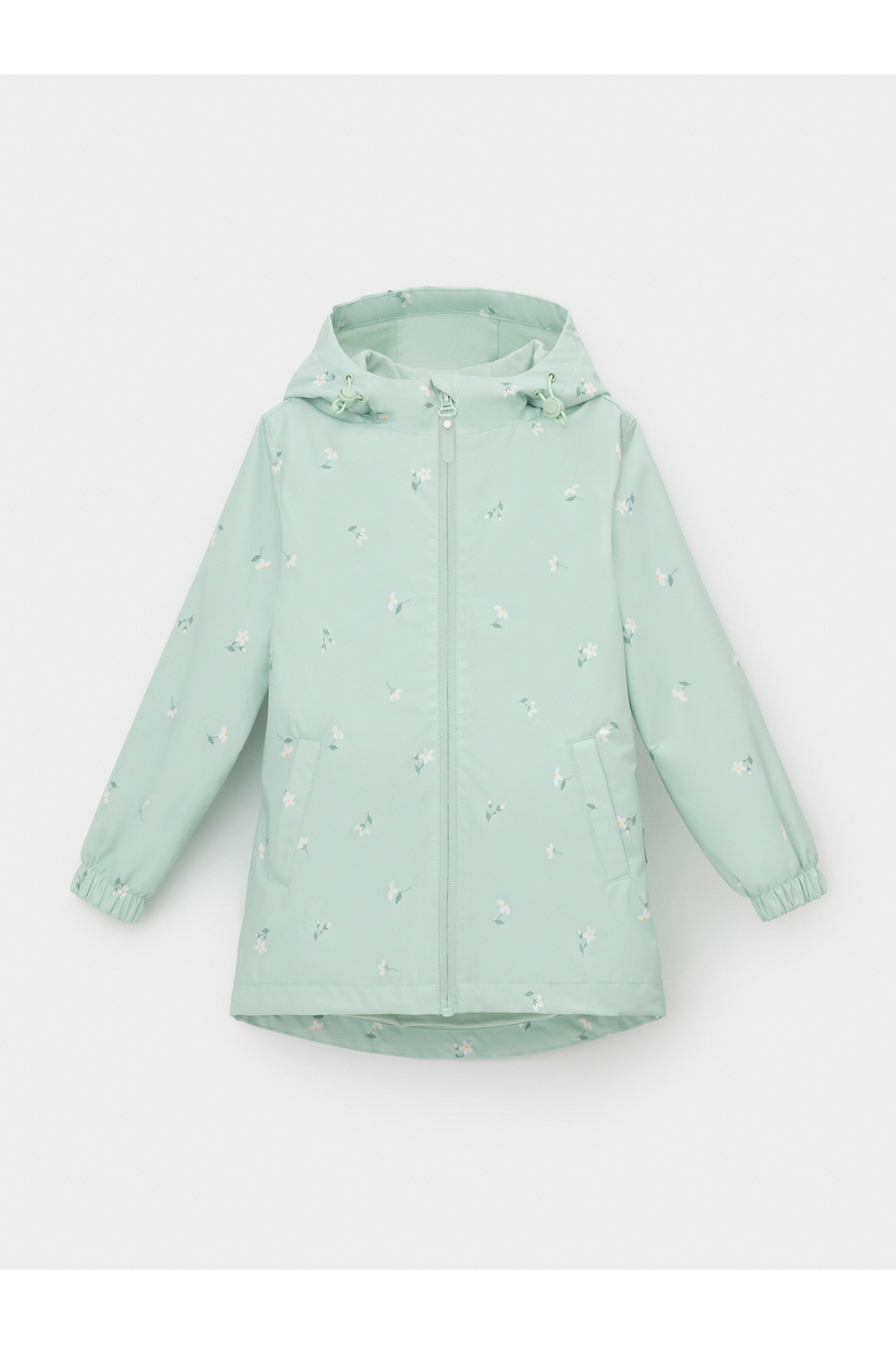 Crockid Куртка ВК 32144/н/9 Ал пастельный зеленый/ милые цветочки Crockid