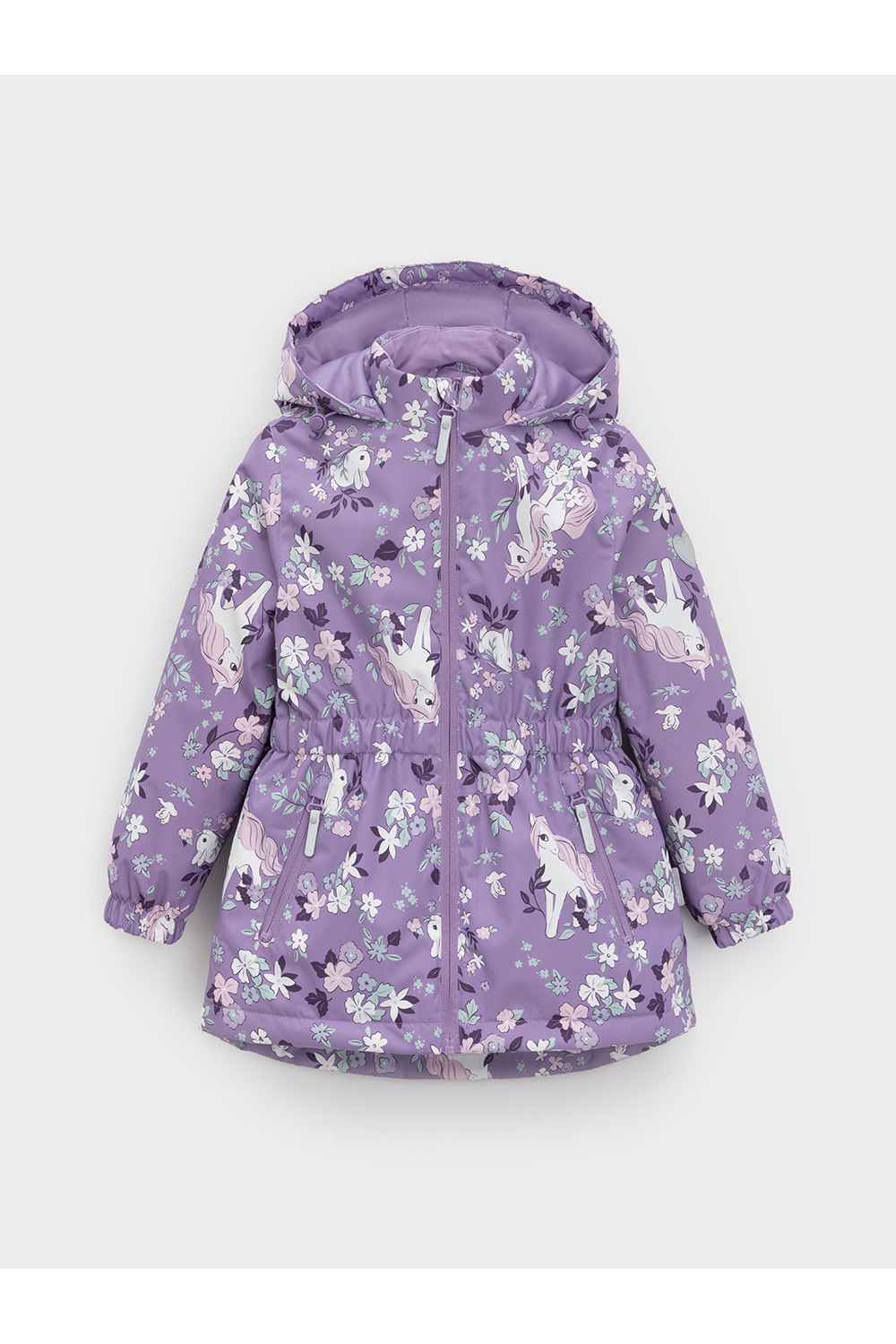 Crockid Куртка ВК 32142/н/15 УЗГ лиловый/ сказка в цветущем саду Crockid