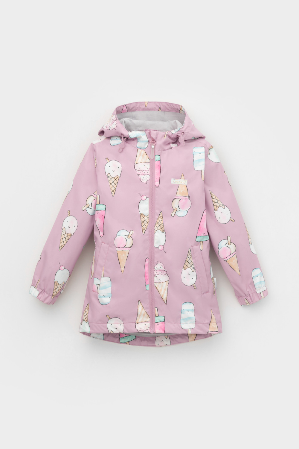 Crockid Куртка ВК 32144/н/7 Ал розовый/ мороженое Crockid