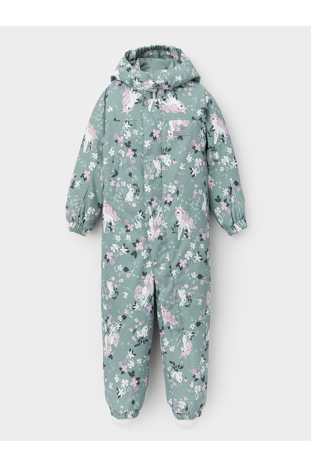 Crockid Комбинезон ВК 60069/н/6 УЗГ мятный/ сказка в цветущем саду Crockid