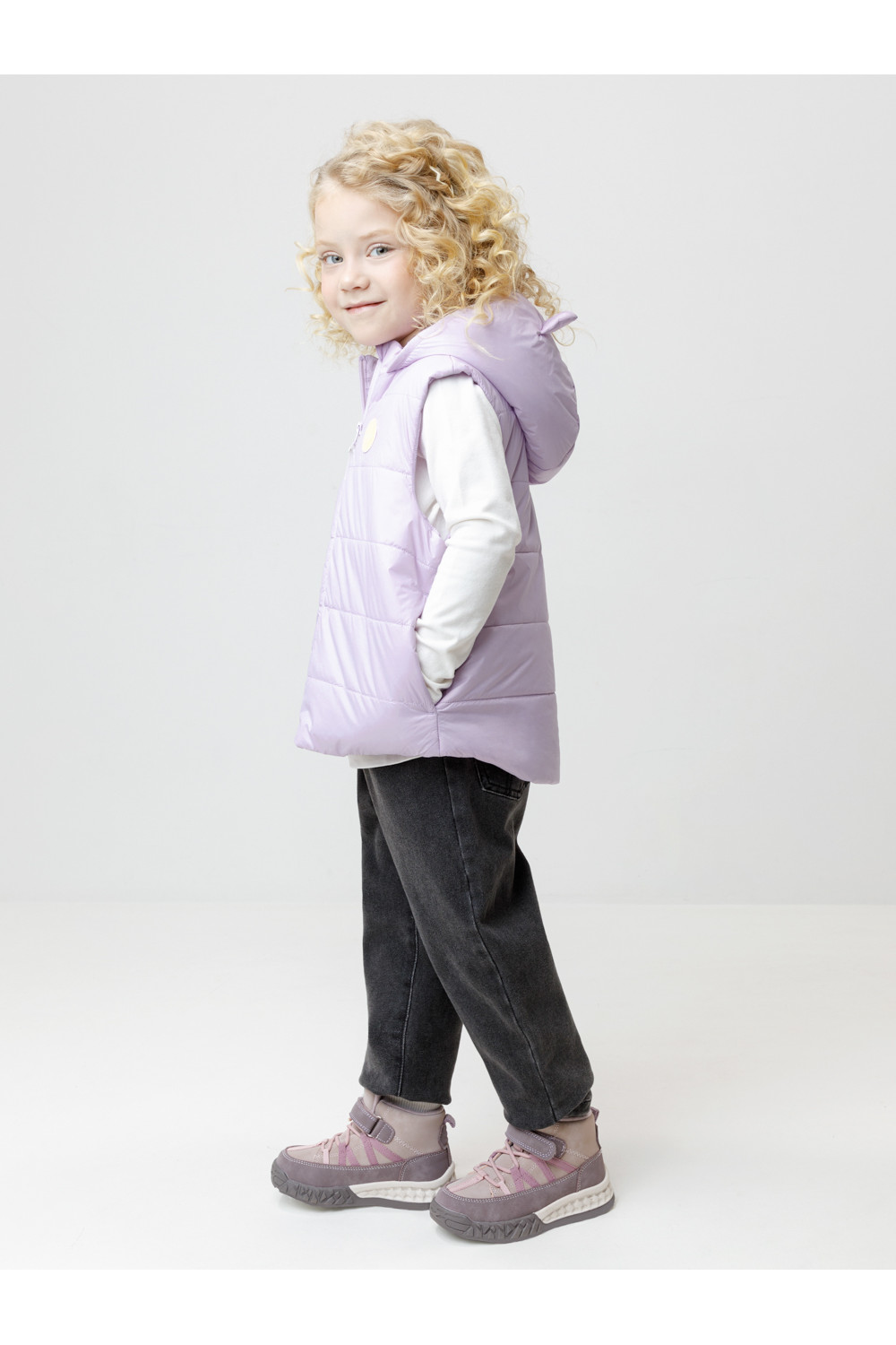 Crockid Жилет ВК 35012/4 ГР сиреневый Crockid