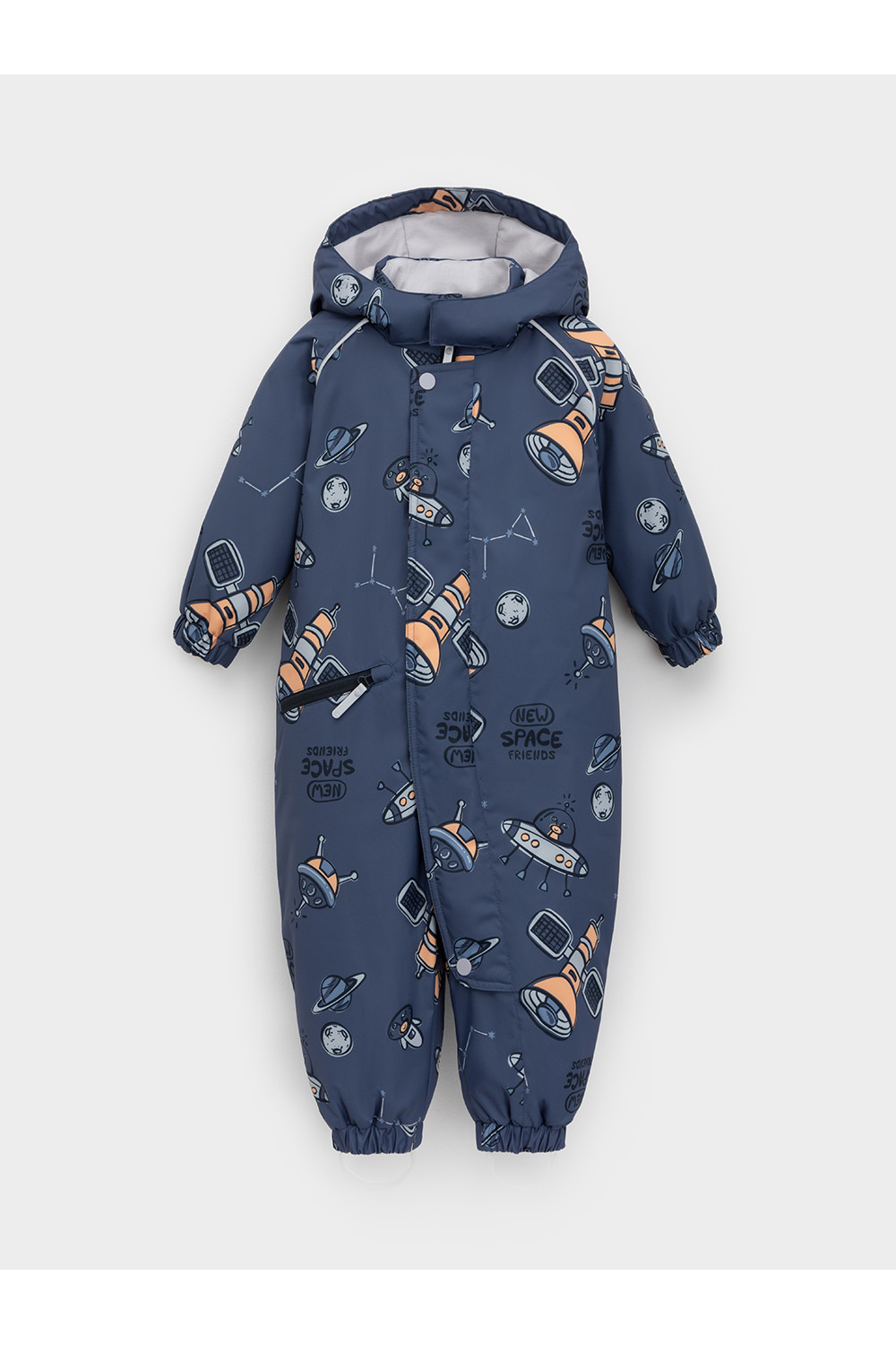 Crockid Комбинезон ВК 60134/н/4 Ал синий, космические друзья Crockid