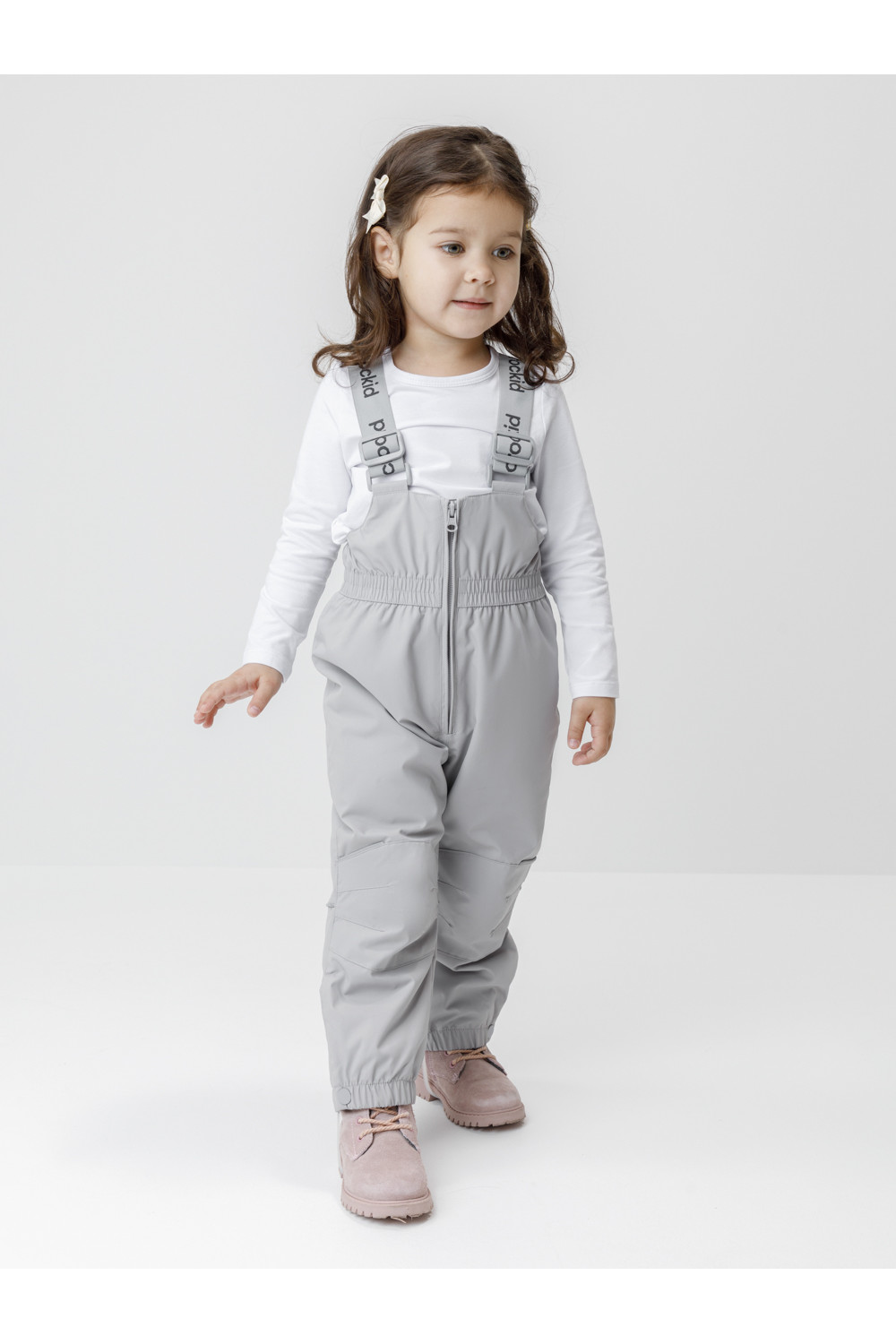 Crockid Полукомбинезон ВК 46016/26/3 ГР светло-серый Crockid