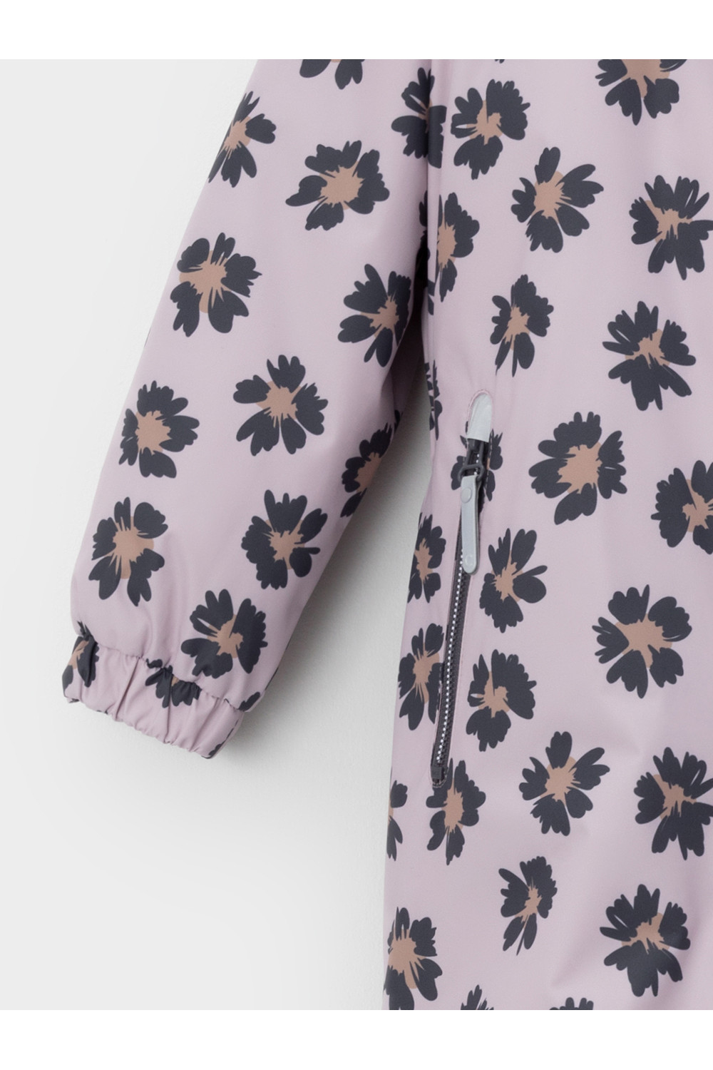 Crockid Комбинезон ВК 60111/н/7 УЗГ розово-бежевый/ леопардовые цветы Crockid