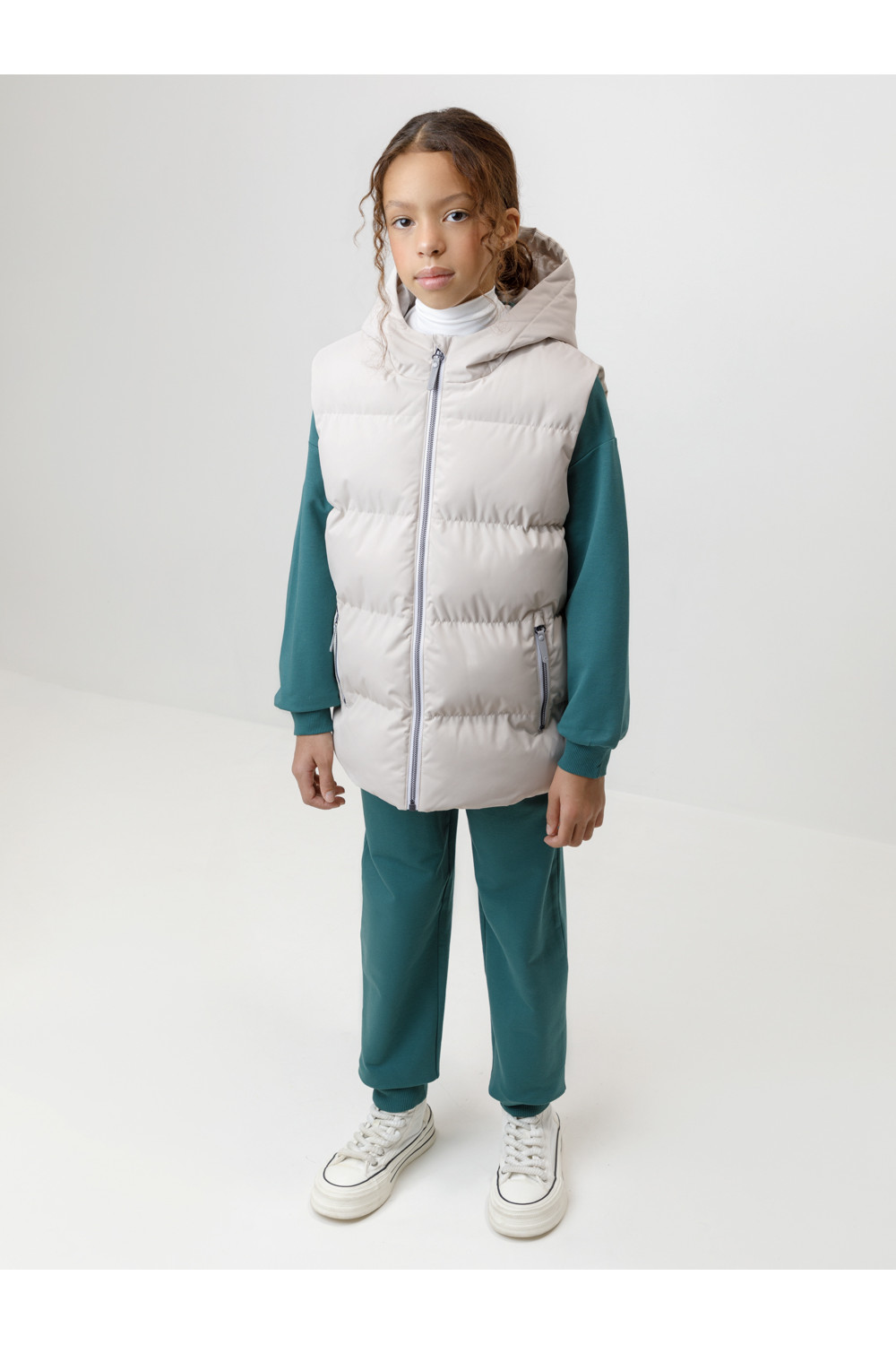 Crockid Жилет ВК 35022/3 ГР (98-128) бежевый Crockid