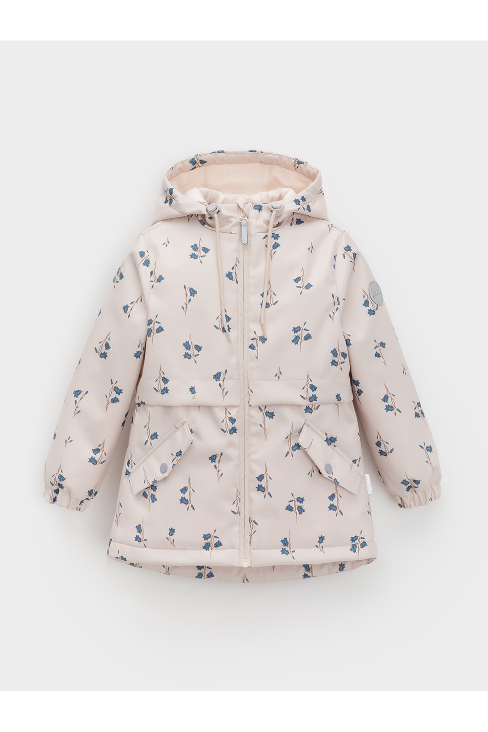 Crockid Куртка ВК 32180/н/3 УЗГ молочный/ колокольчики Crockid