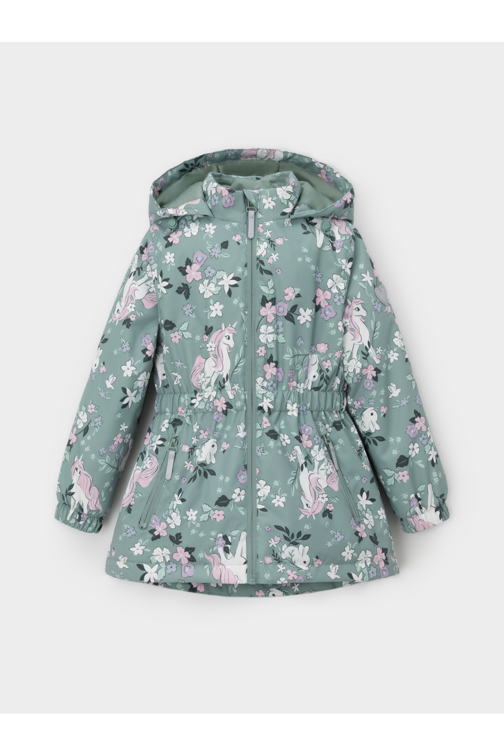 Crockid Куртка ВК 32142/н/14 УЗГ мятный/ сказка в цветущем саду Crockid