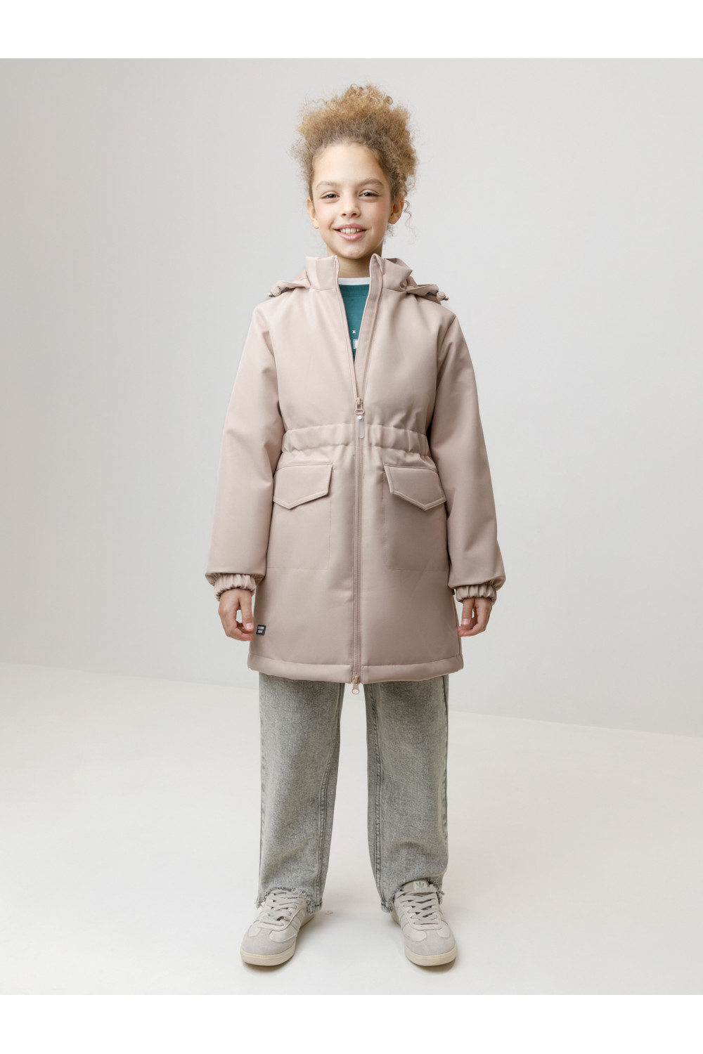 Crockid Пальто ВК 32152/26/6 УЗГ бежевый Crockid