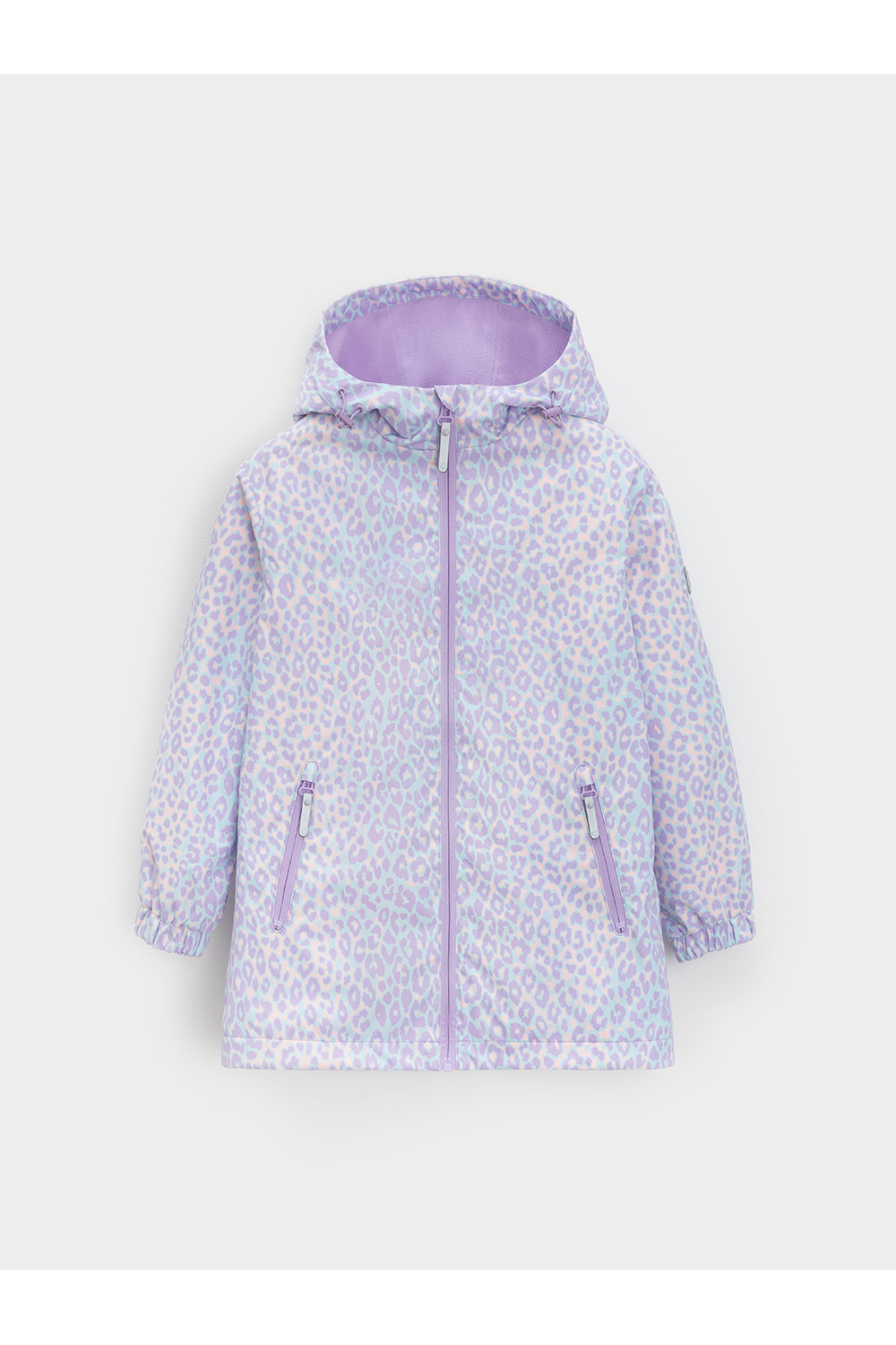 Crockid Куртка ВК 32187/н/1 УЗГ мятный/ неоновый леопард Crockid