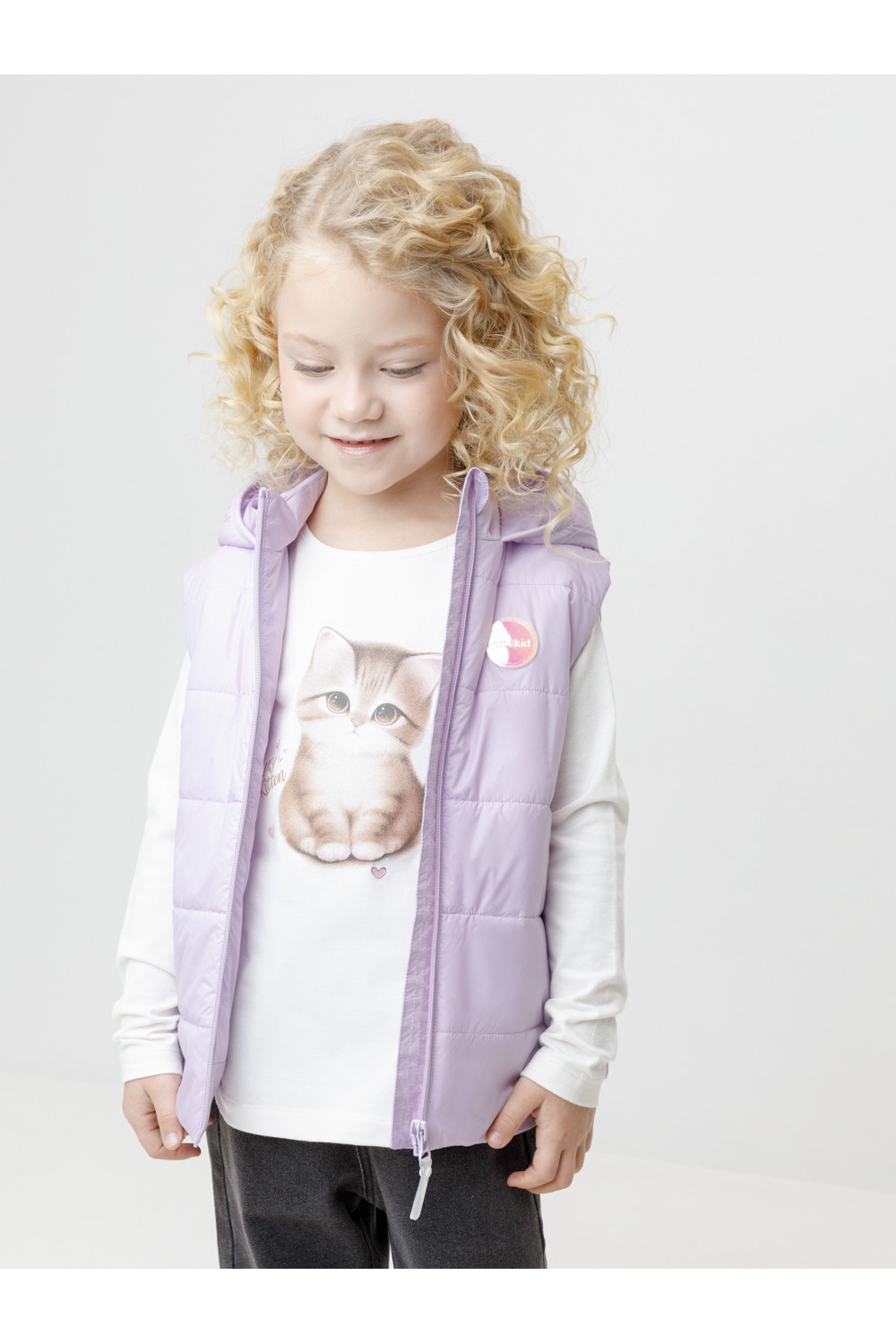 Crockid Жилет ВК 35012/4 ГР сиреневый Crockid