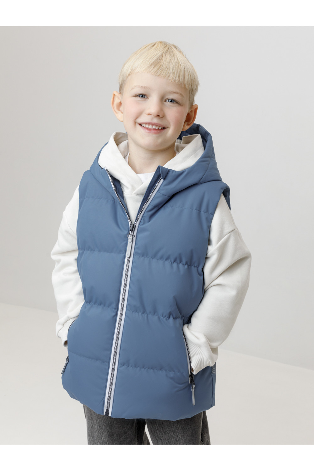 Crockid Жилет ВК 35022/5 ГР (98-128) синий Crockid