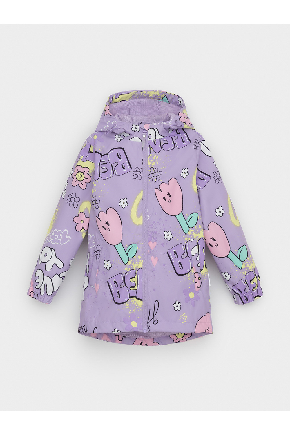 Crockid Куртка ВК 32177/н/1 Ал пастельно-лиловый/ позитив Crockid